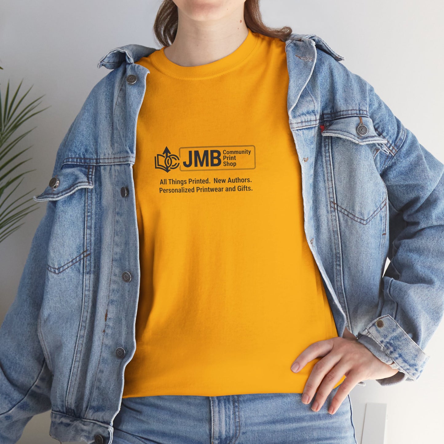 T-Shirt — Minimalist JMB Logo Tee (Small Chest Print)