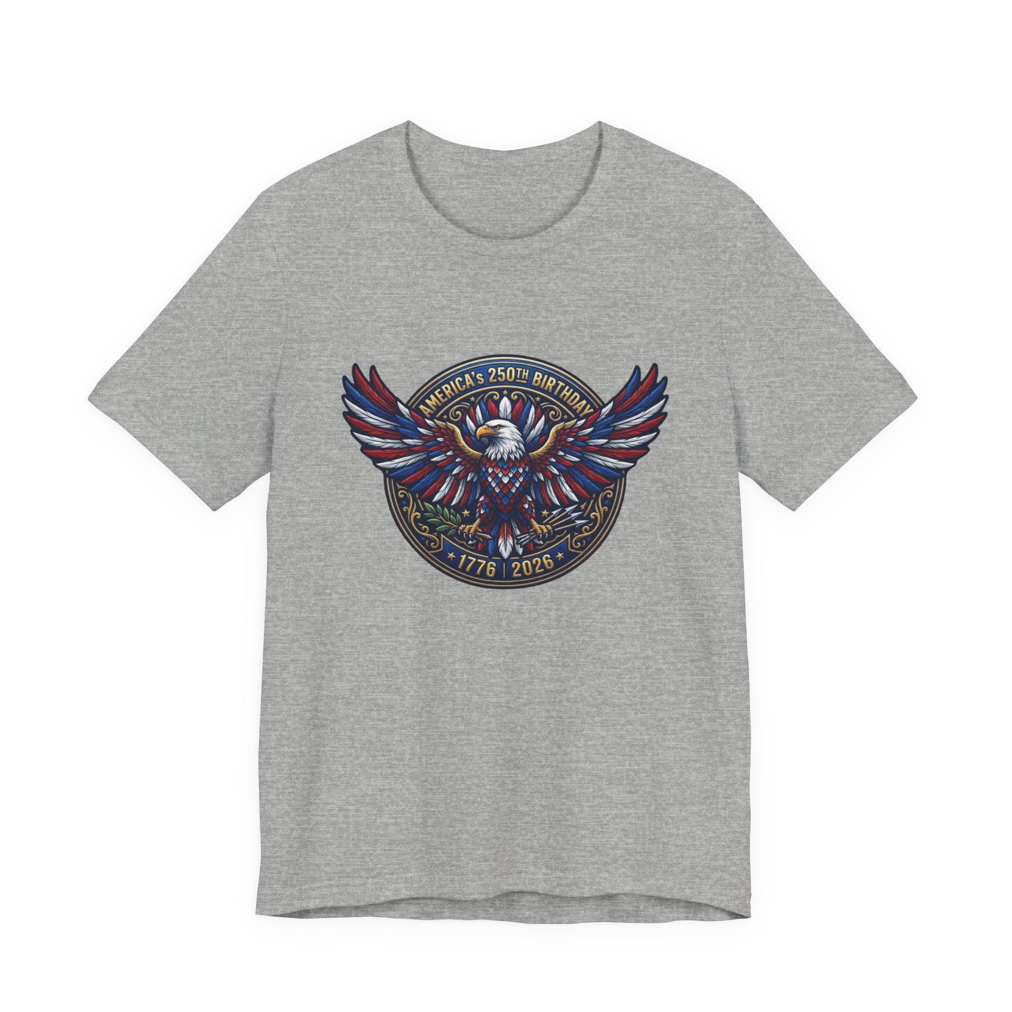 Patriotic Eagle America's 250th Birthday T-Shirt — 1776–2026 Commemorative Tee