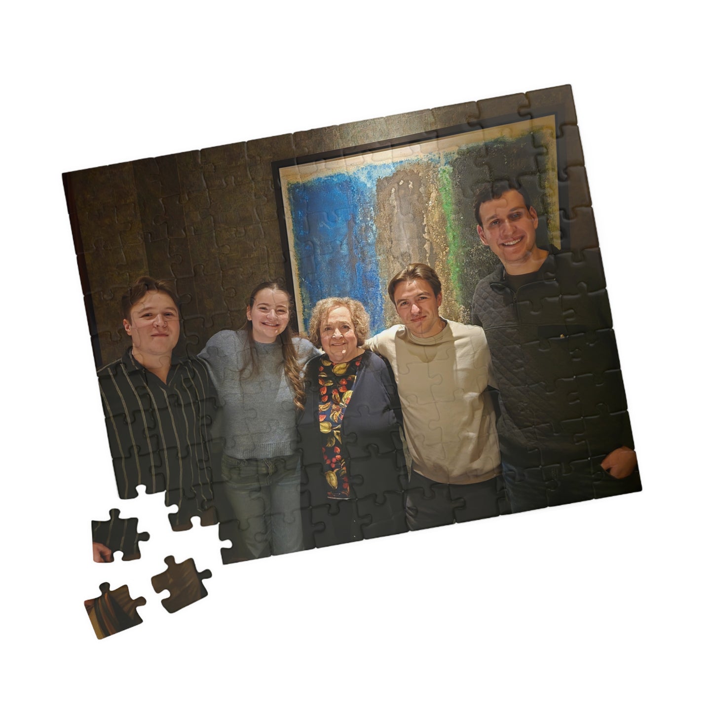 Custom Photo Family Puzzle — Personalized Jigsaw (110–1014 Pieces)