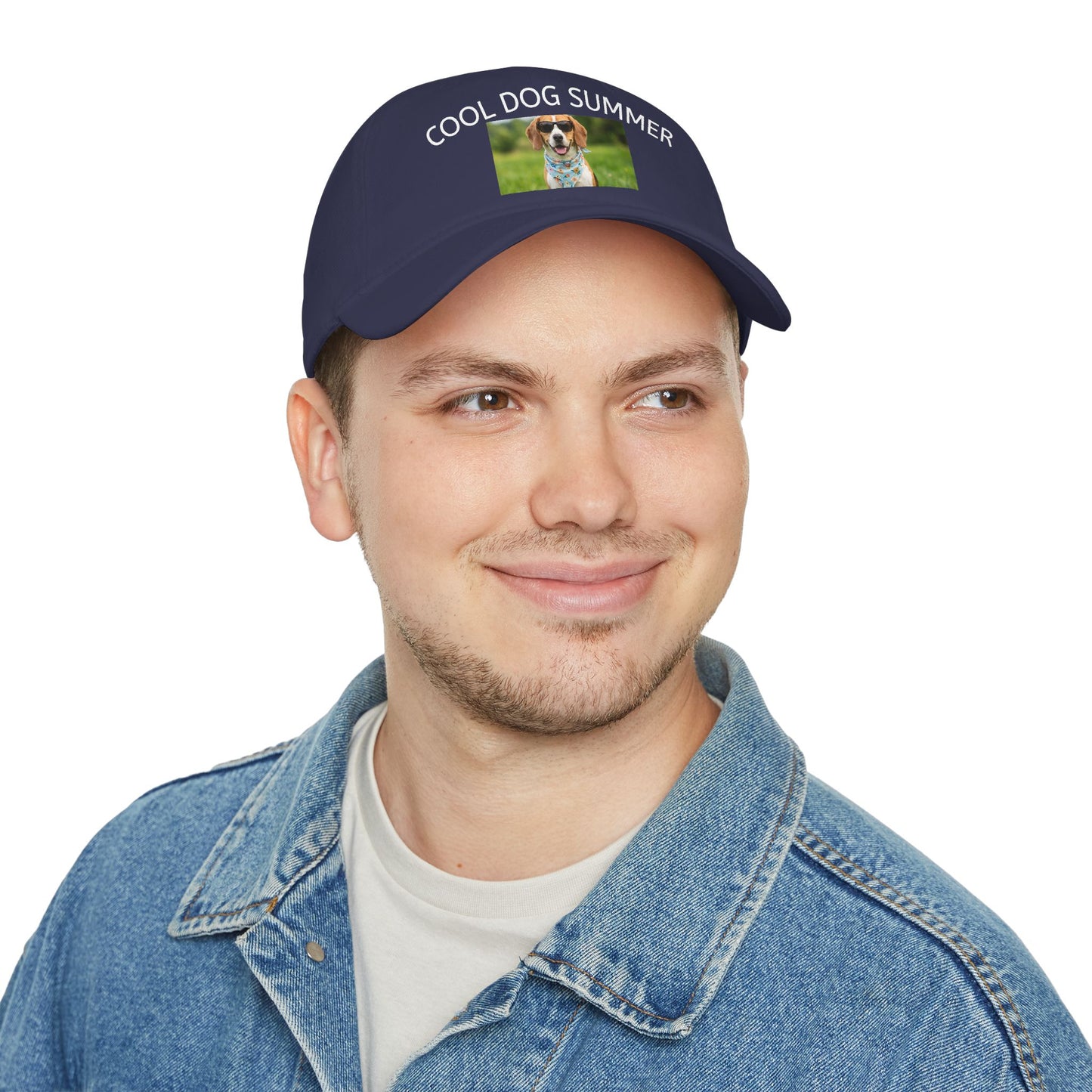 Design your way! Personalized Photo Baseball Cap — Custom Pet Image Low-Profile Hat