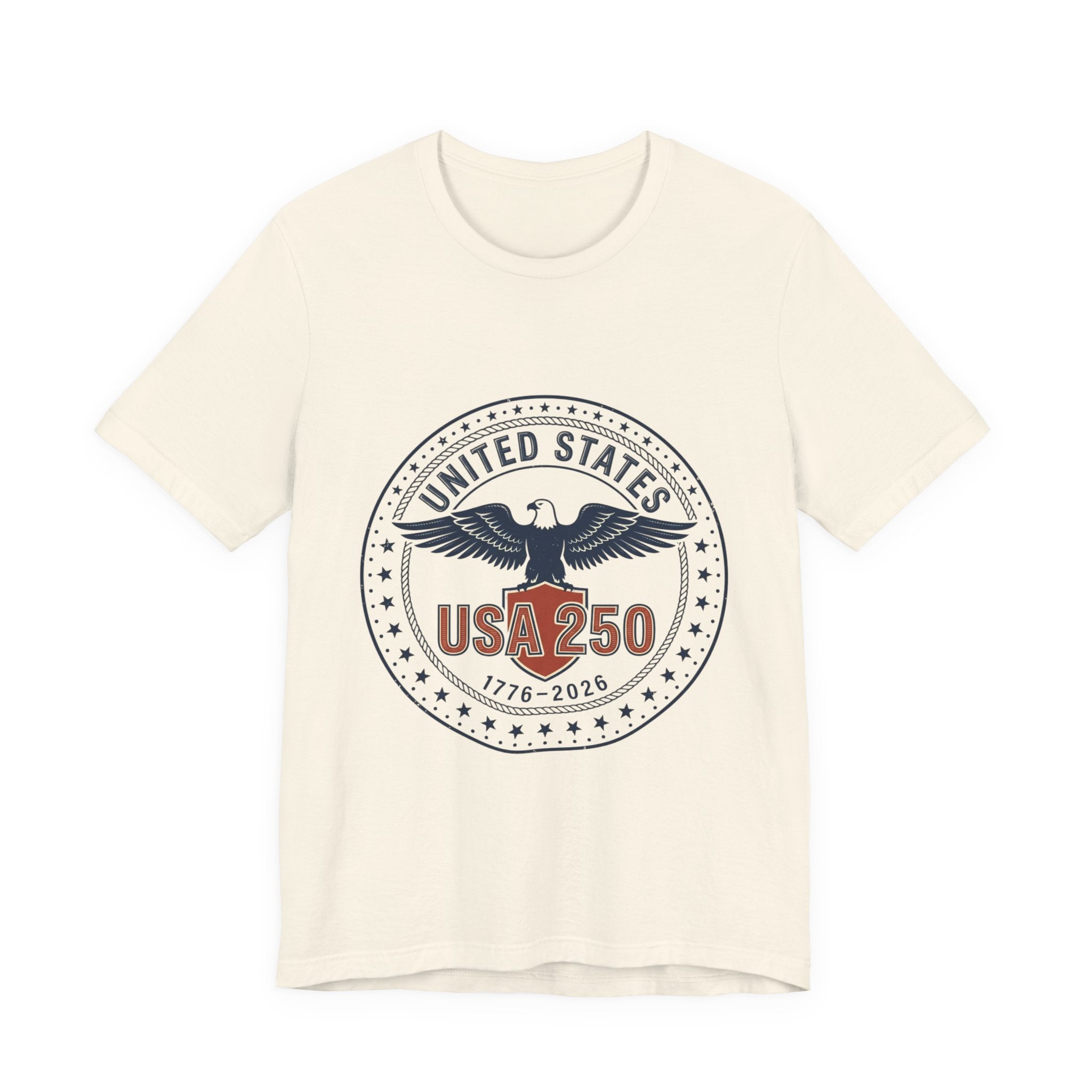 USA 250th Birthday Eagle Seal T-Shirt | 1776-2026 4th of July Patriotic Birthday
