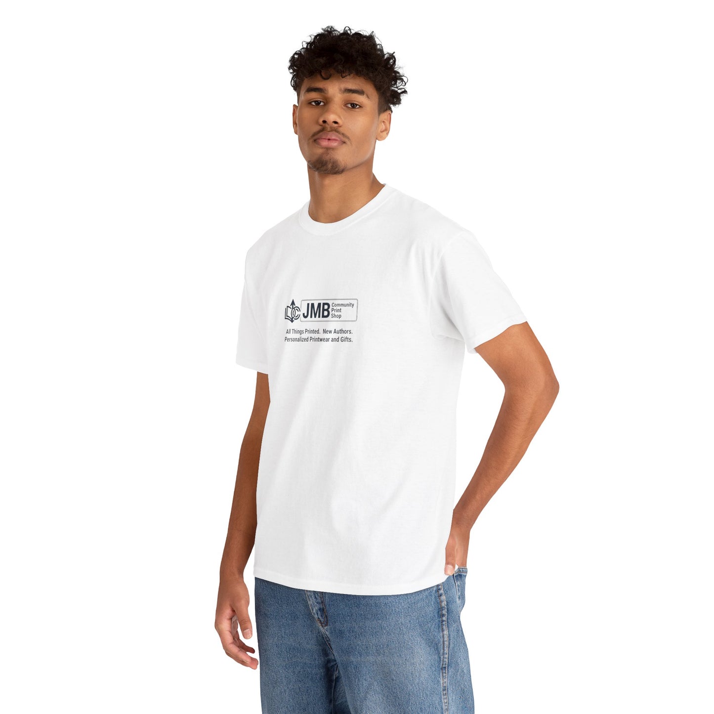 T-Shirt — Minimalist JMB Logo Tee (Small Chest Print)