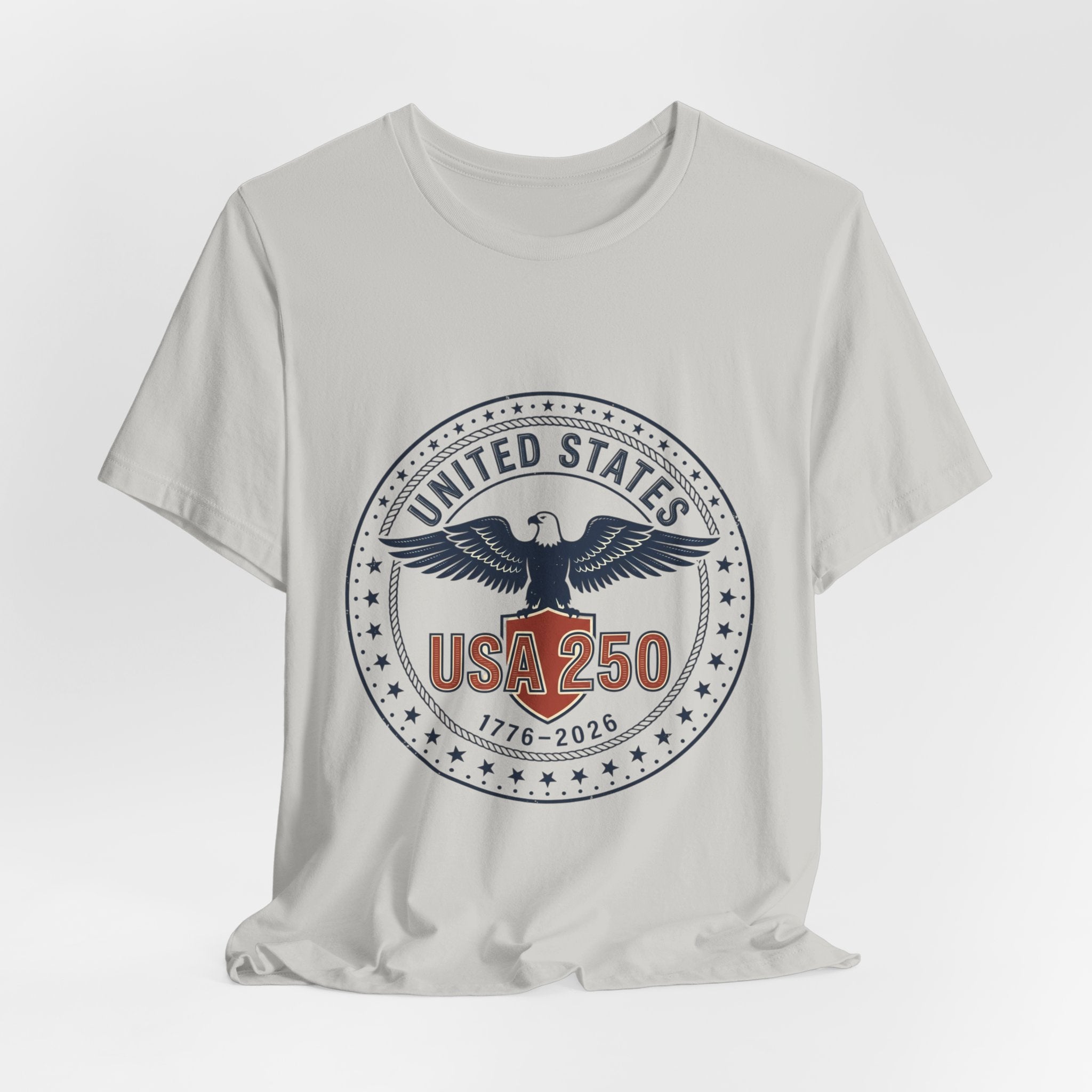 USA 250th Birthday Eagle Seal T-Shirt | 1776-2026 4th of July Patriotic Birthday
