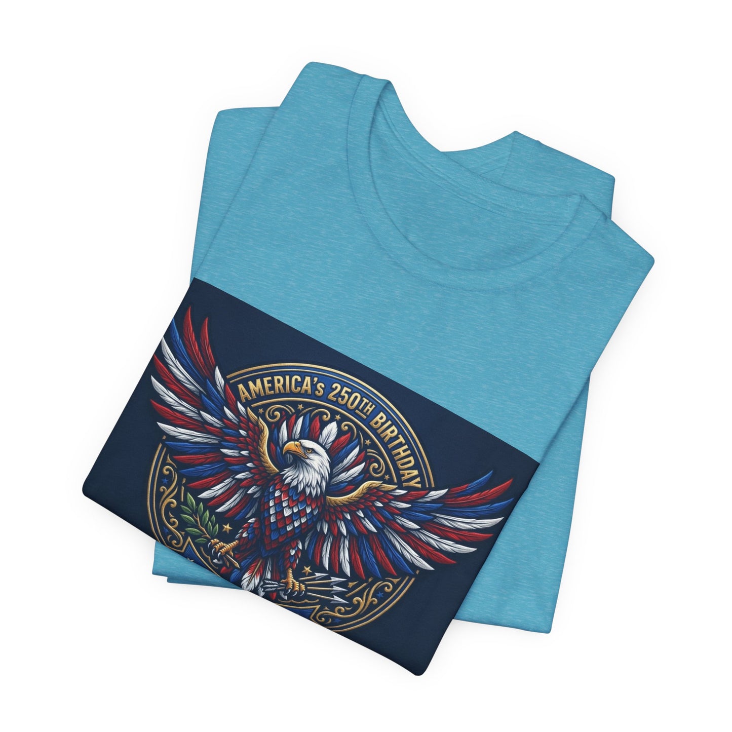 Patriotic Eagle 250th Anniversary T-Shirt — America 1776–2026 Commemorative Tee