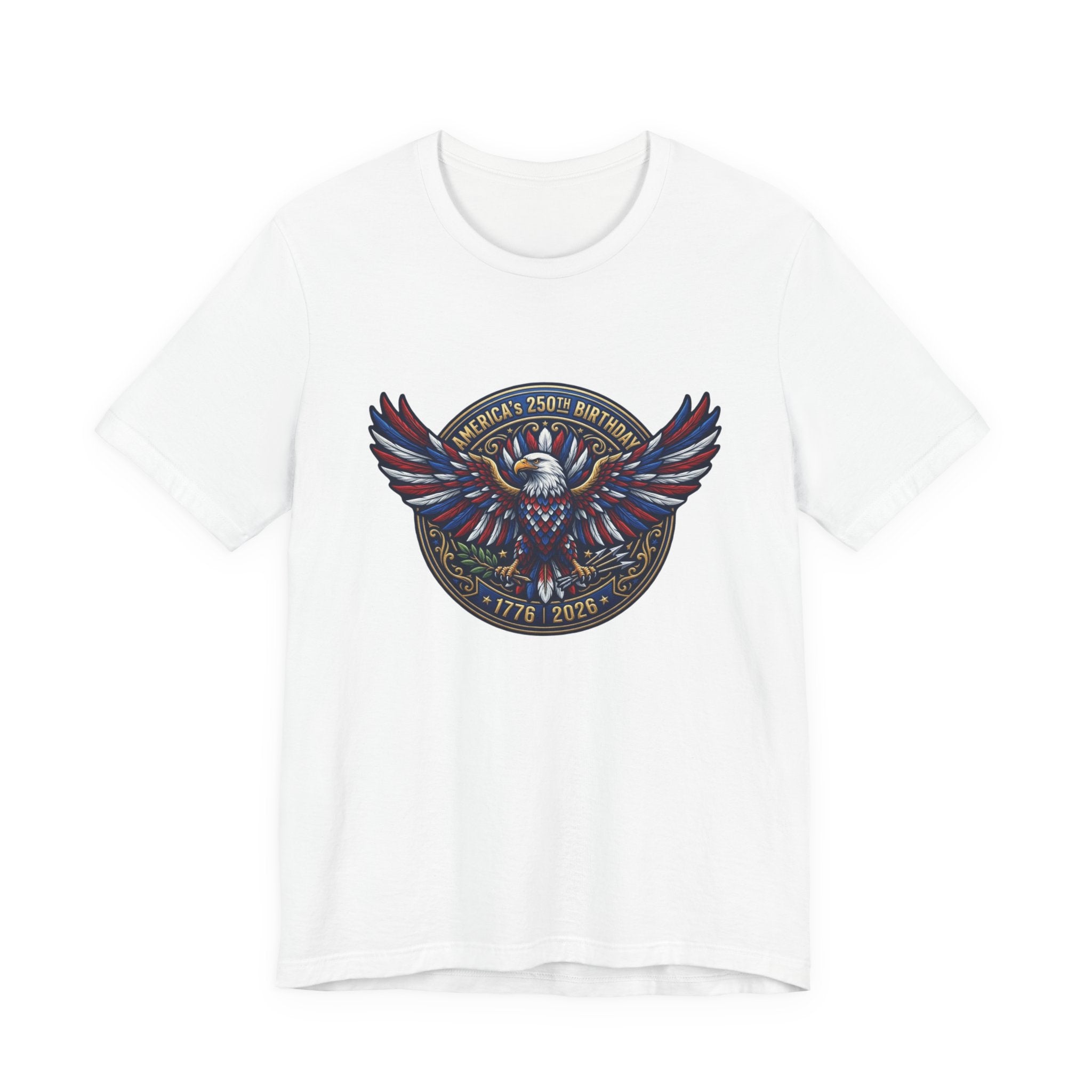 Patriotic Eagle America's 250th Birthday T-Shirt — 1776–2026 Commemorative Tee