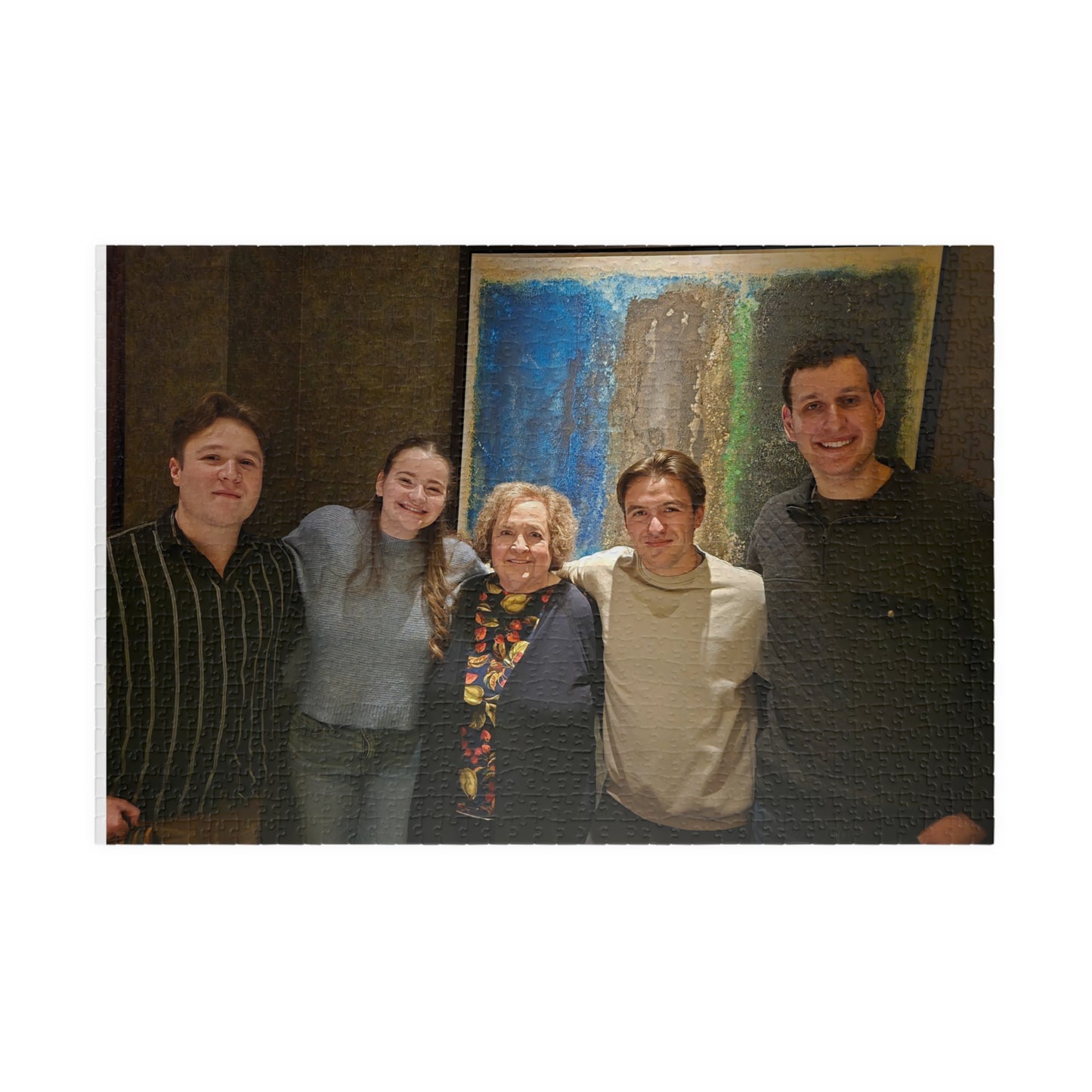 Custom Photo Family Puzzle — Personalized Jigsaw (110–1014 Pieces)