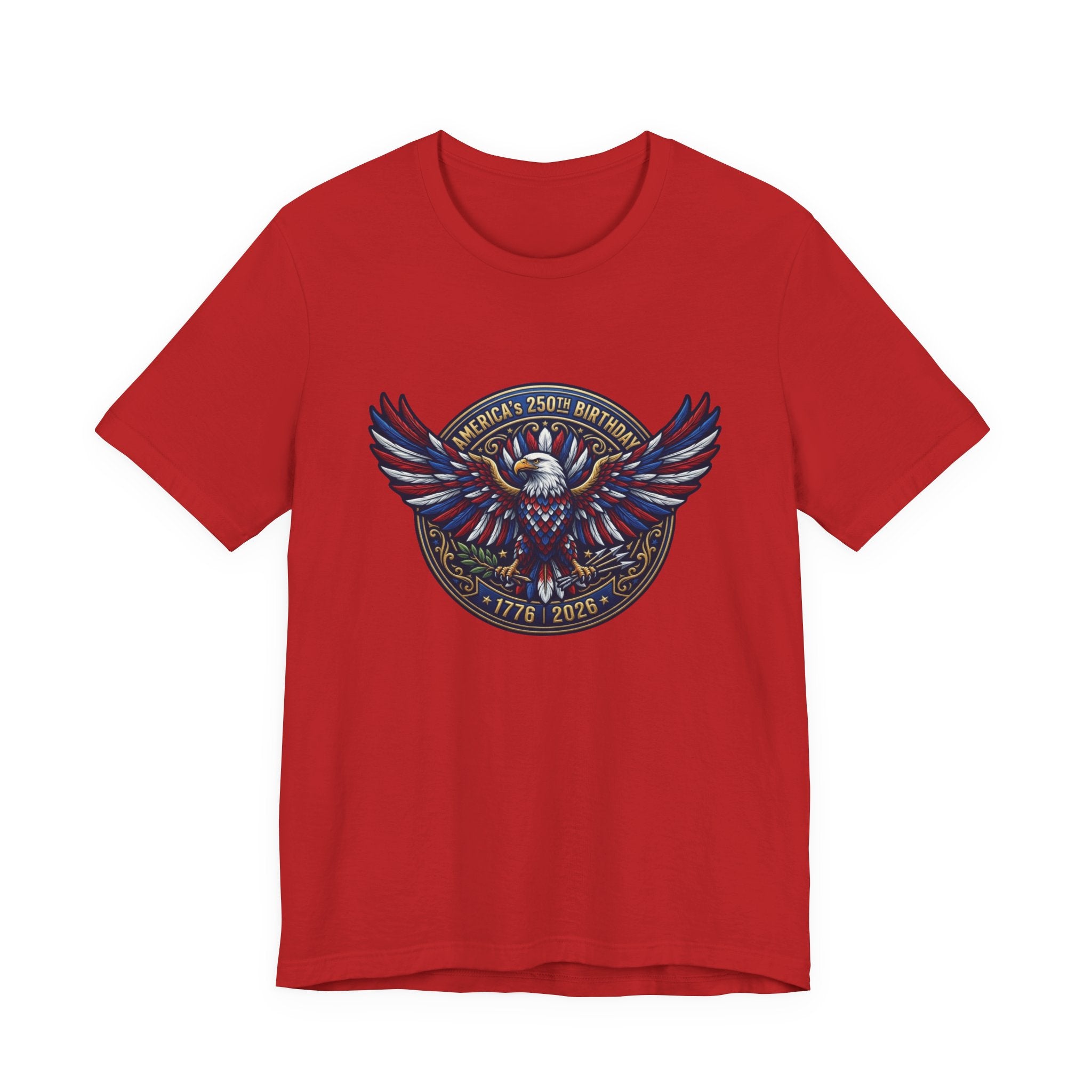 Patriotic Eagle America's 250th Birthday T-Shirt — 1776–2026 Commemorative Tee