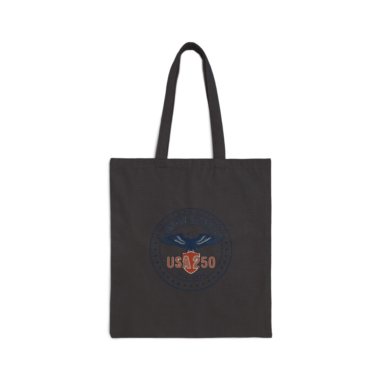USA 250 Eagle Seal Tote | 4th of July 250th Anniversary, Patriotic Canvas Tote
