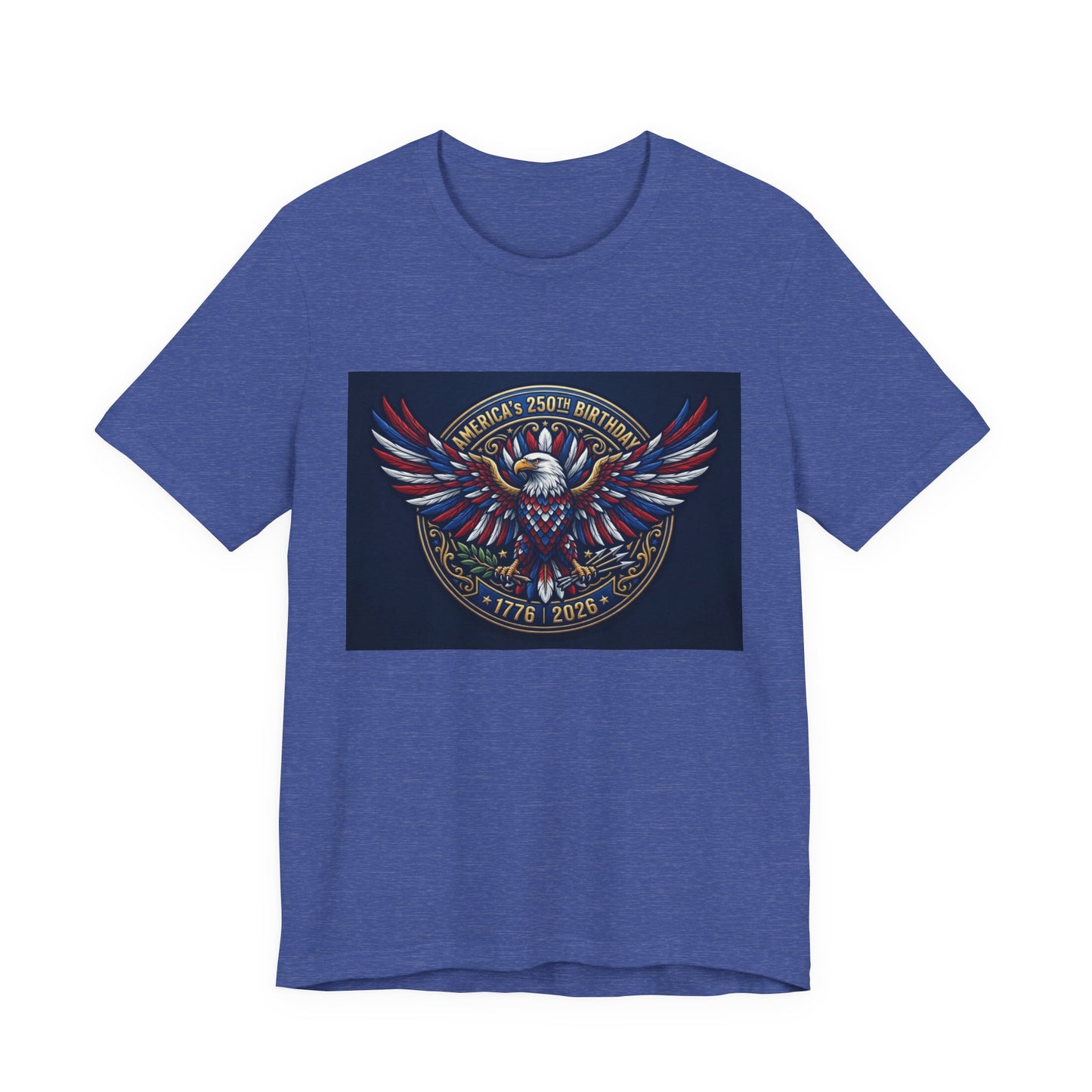 Patriotic Eagle 250th Anniversary T-Shirt — America 1776–2026 Commemorative Tee