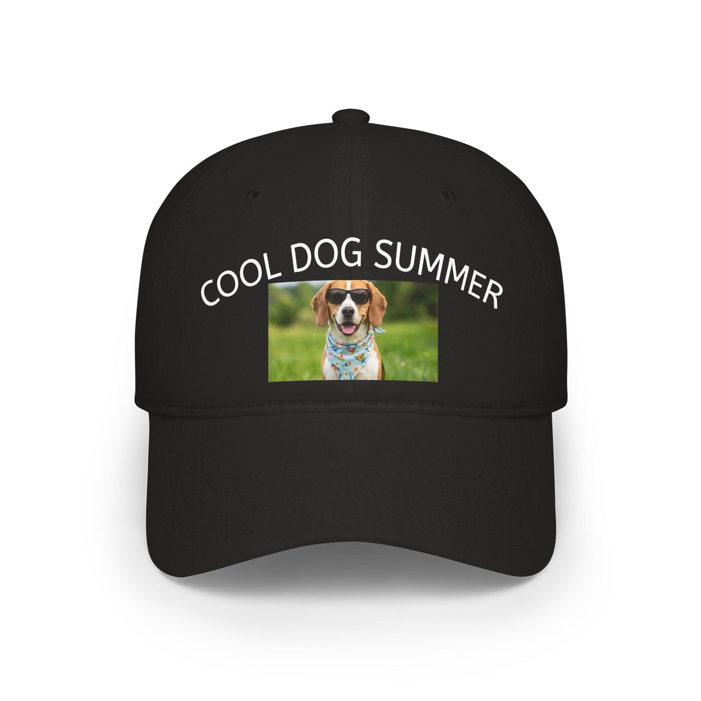 Design your way! Personalized Photo Baseball Cap — Custom Pet Image Low-Profile Hat