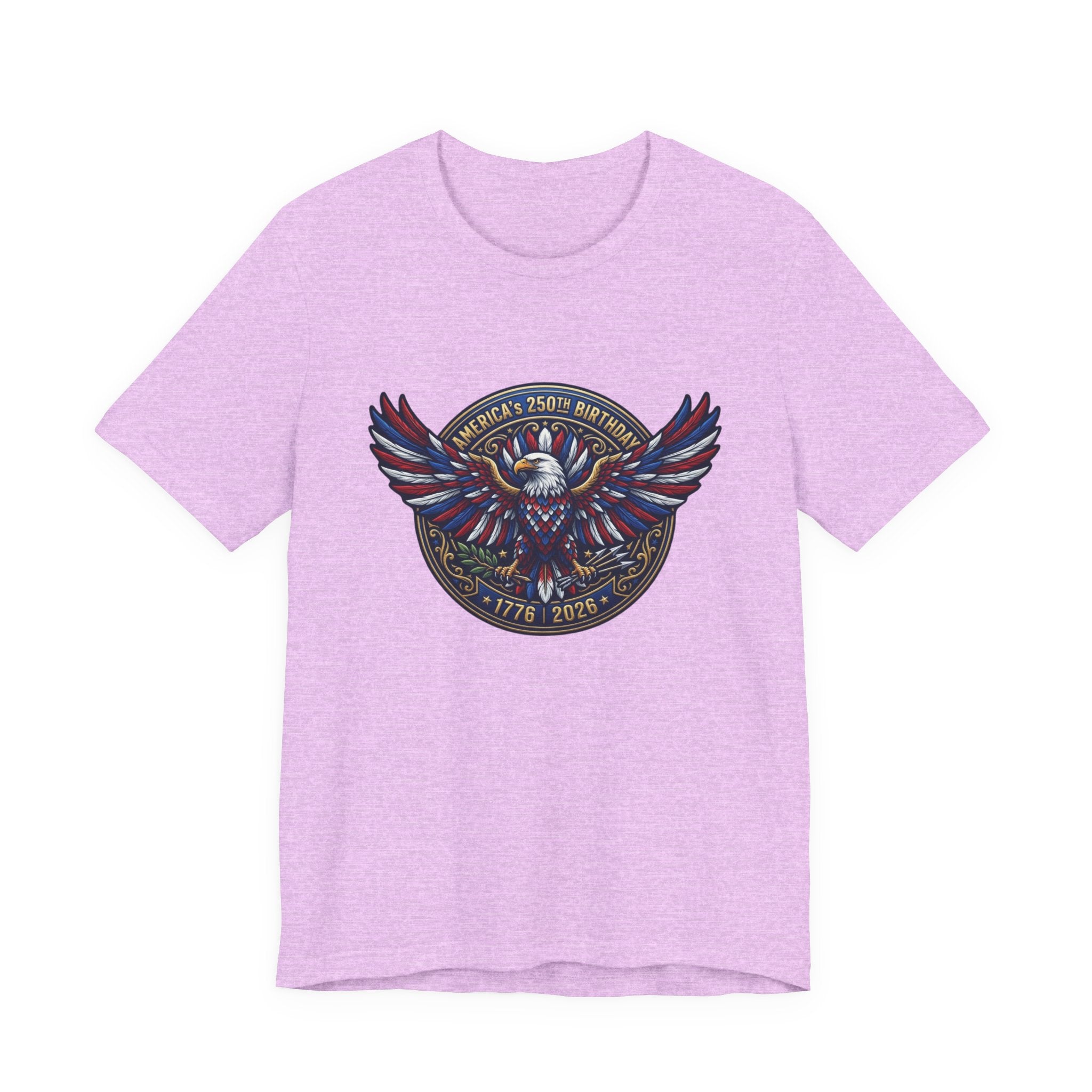 Patriotic Eagle America's 250th Birthday T-Shirt — 1776–2026 Commemorative Tee