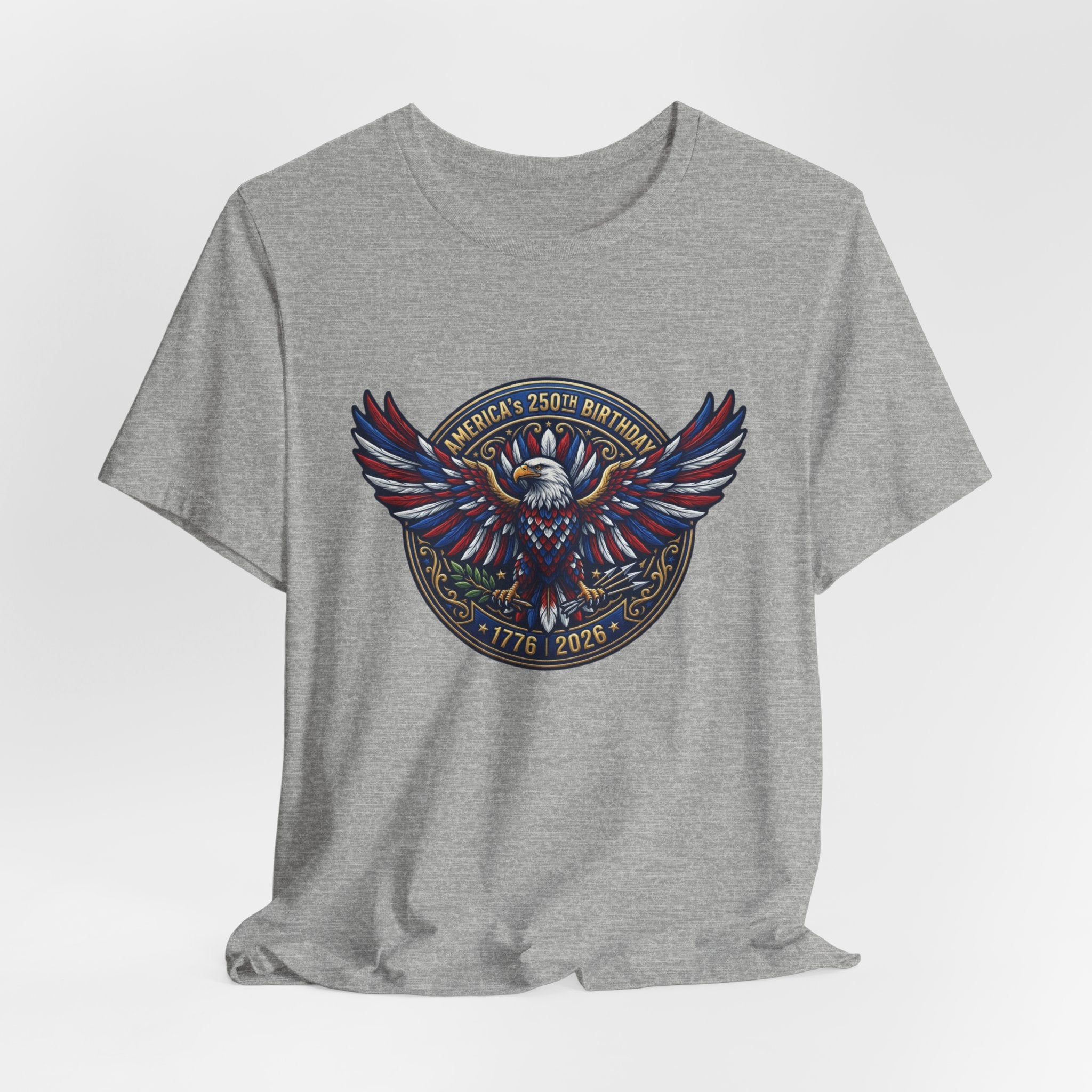 Patriotic Eagle America's 250th Birthday T-Shirt — 1776–2026 Commemorative Tee