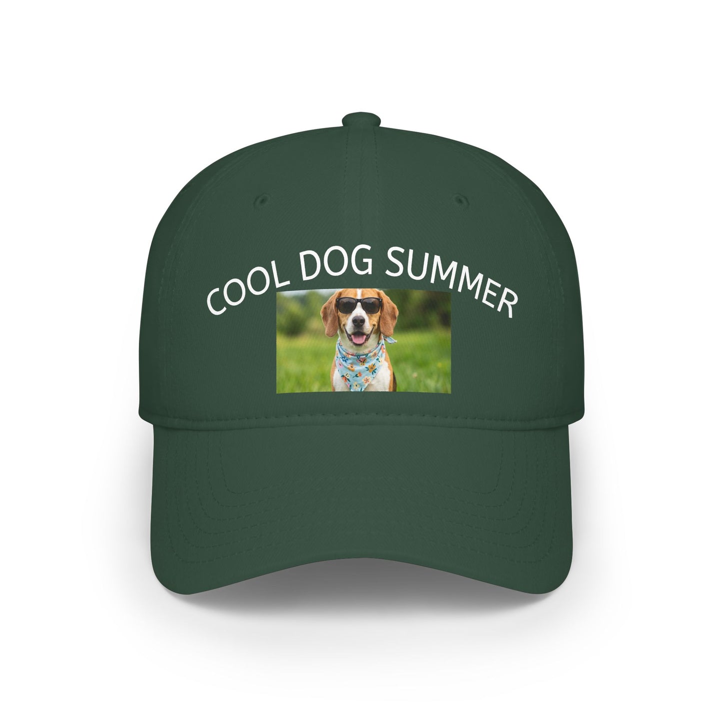 Design your way! Personalized Photo Baseball Cap — Custom Pet Image Low-Profile Hat