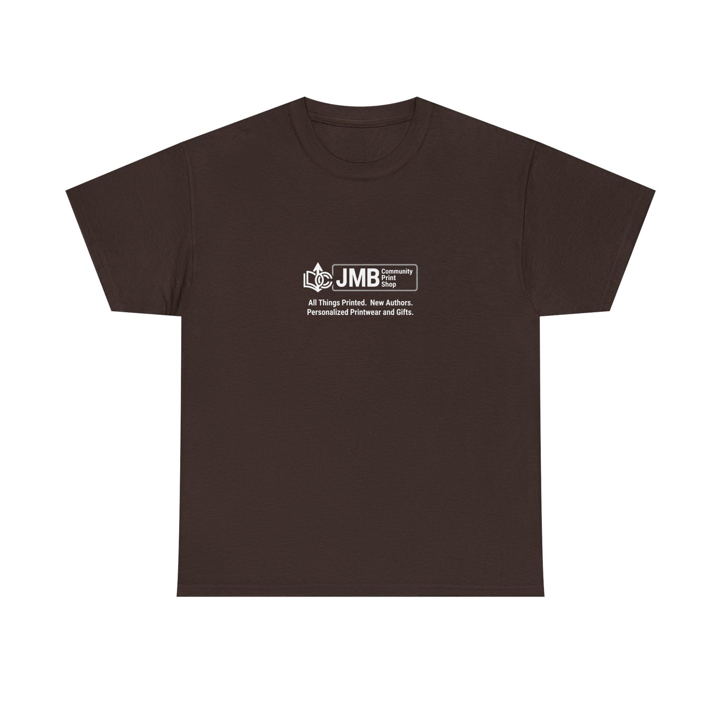 T-Shirt — Minimalist JMB Logo Tee (Small Chest Print)