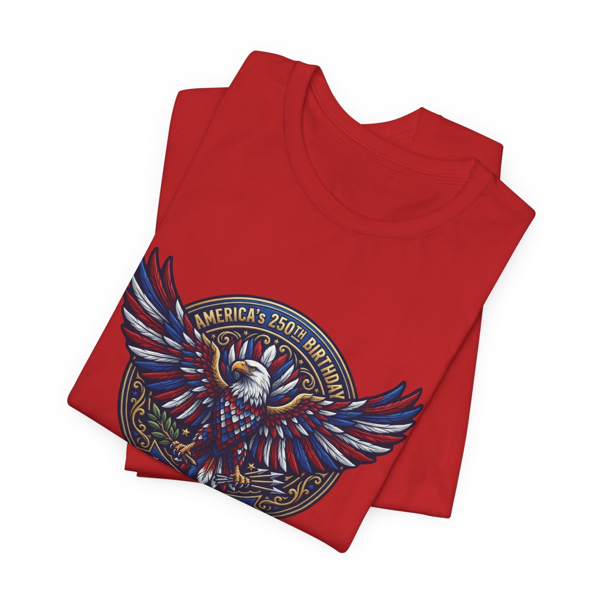Patriotic Eagle America's 250th Birthday T-Shirt — 1776–2026 Commemorative Tee