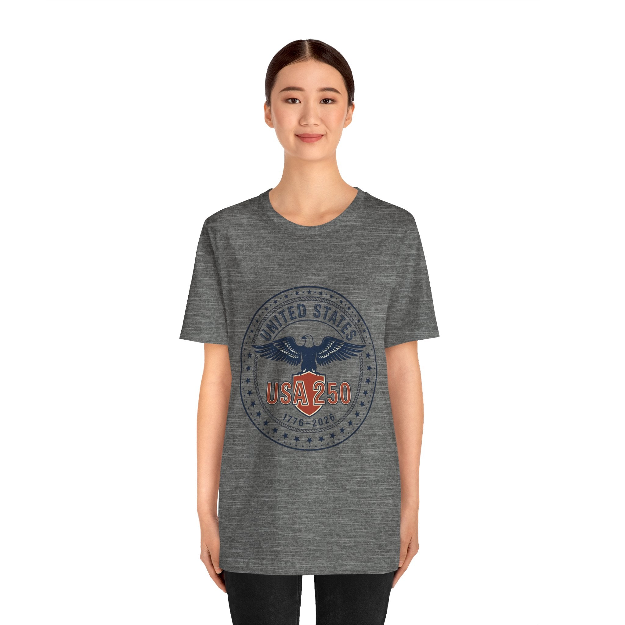 USA 250th Birthday Eagle Seal T-Shirt | 1776-2026 4th of July Patriotic Birthday