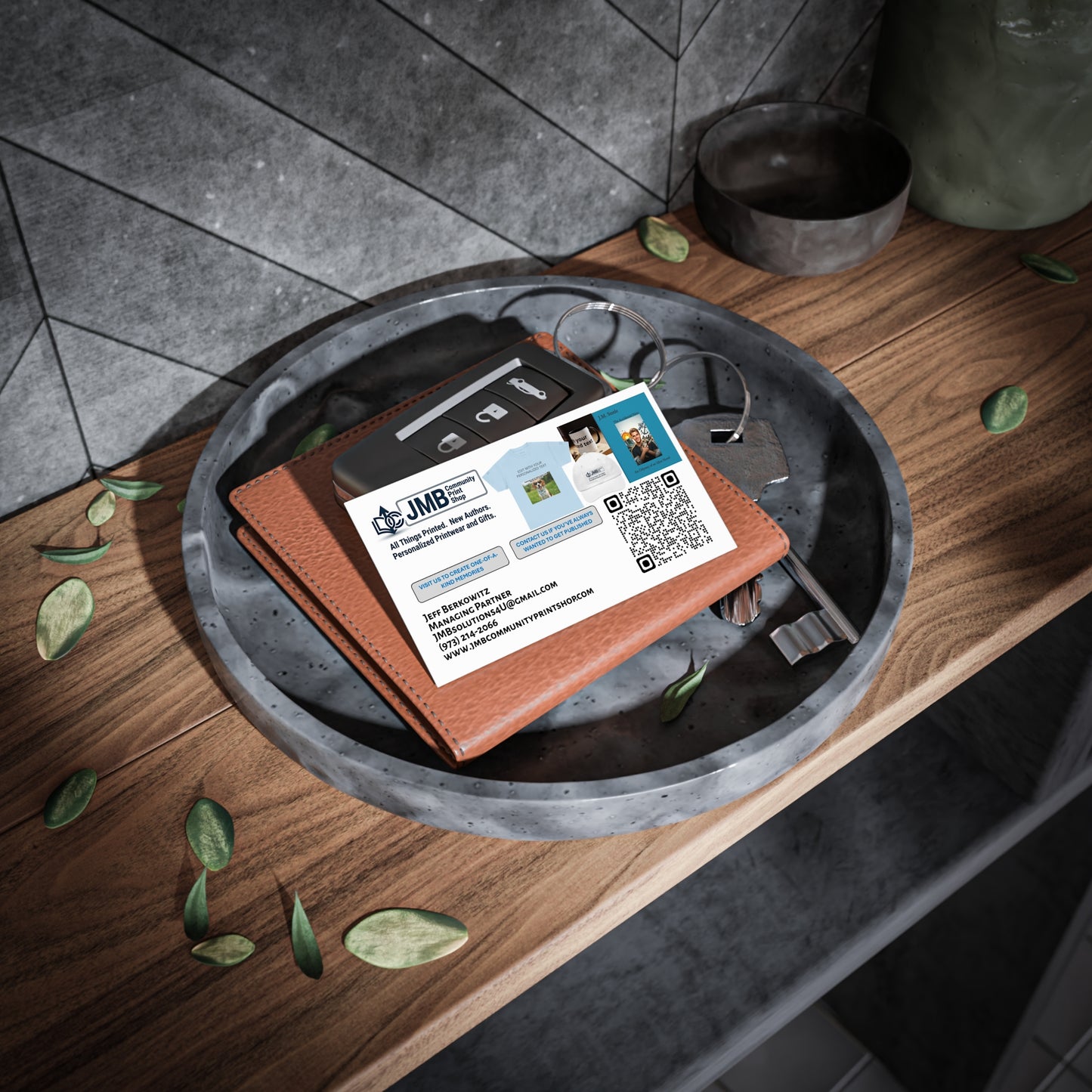 Custom QR Business Cards — Branded Print Cards for Businesses