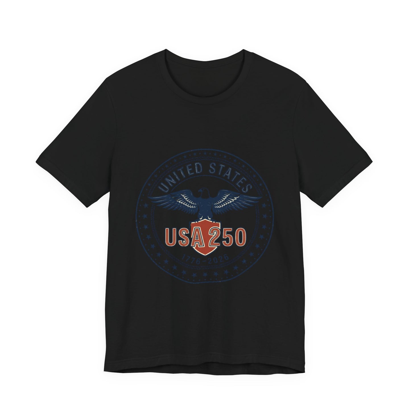 USA 250 Eagle Seal T-Shirt | 1776-2026 4th of July Patriotic Anniversary