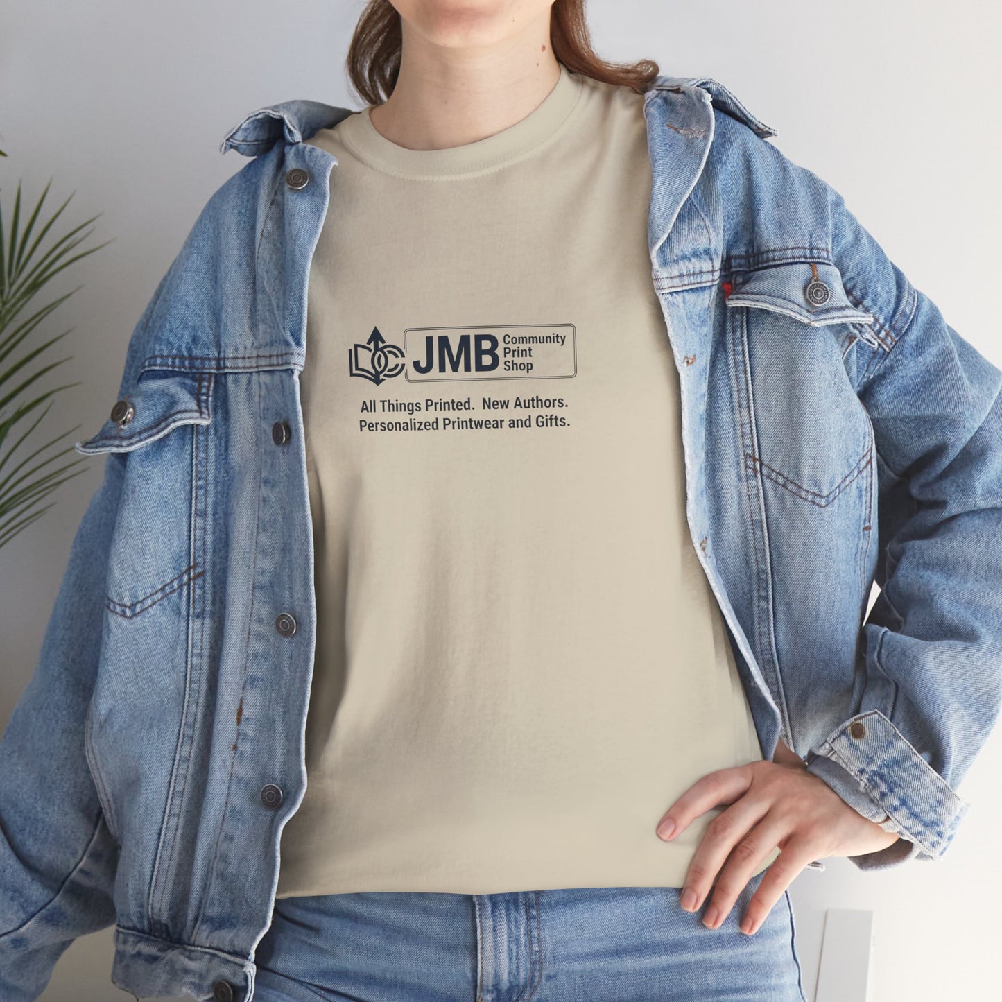 T-Shirt — Minimalist JMB Logo Tee (Small Chest Print)