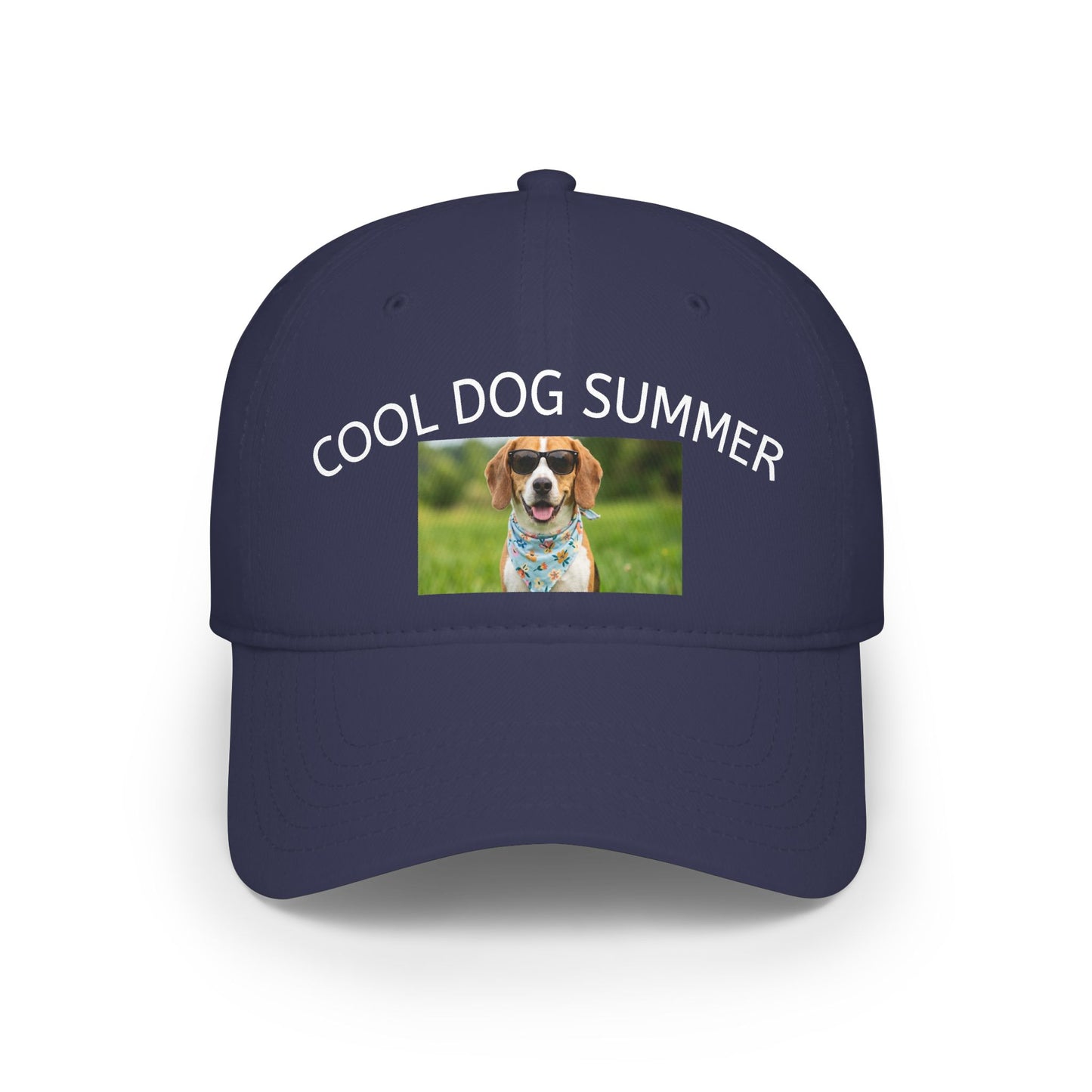 Design your way! Personalized Photo Baseball Cap — Custom Pet Image Low-Profile Hat