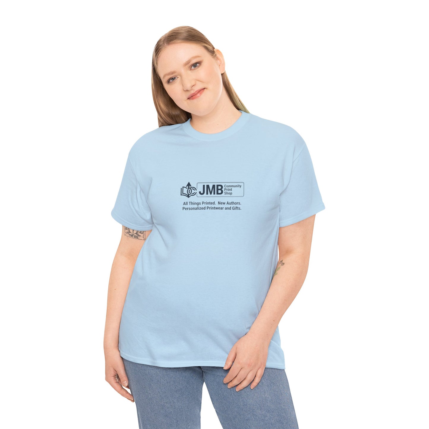 T-Shirt — Minimalist JMB Logo Tee (Small Chest Print)