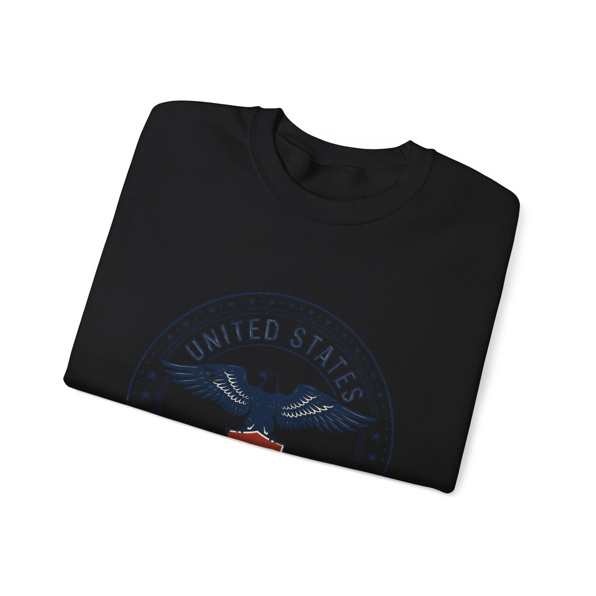 USA 250th Birthday Eagle Crest Crewneck Sweatshirt – United States 1776–2026 Design