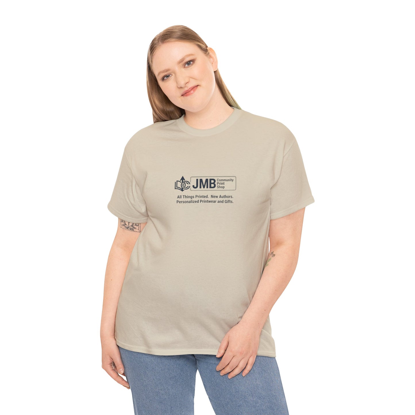T-Shirt — Minimalist JMB Logo Tee (Small Chest Print)