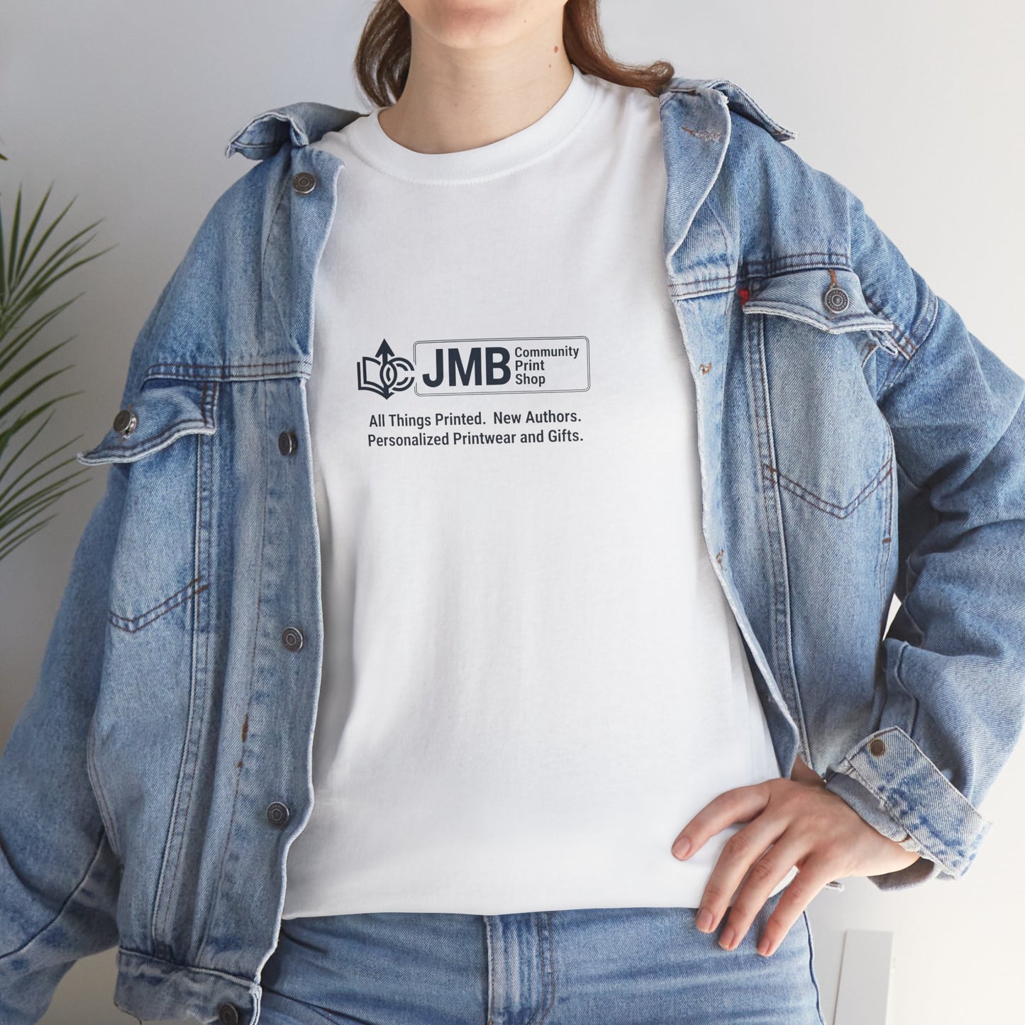 T-Shirt — Minimalist JMB Logo Tee (Small Chest Print)
