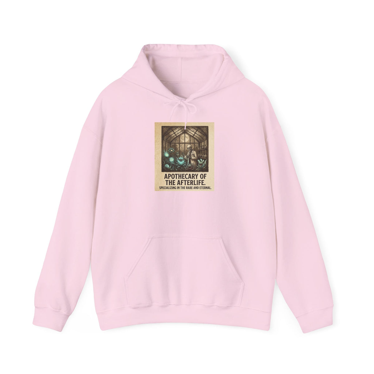 Apothecary of the Afterlife Hoodie – Gothic Vintage Potion Shop Sweatshirt