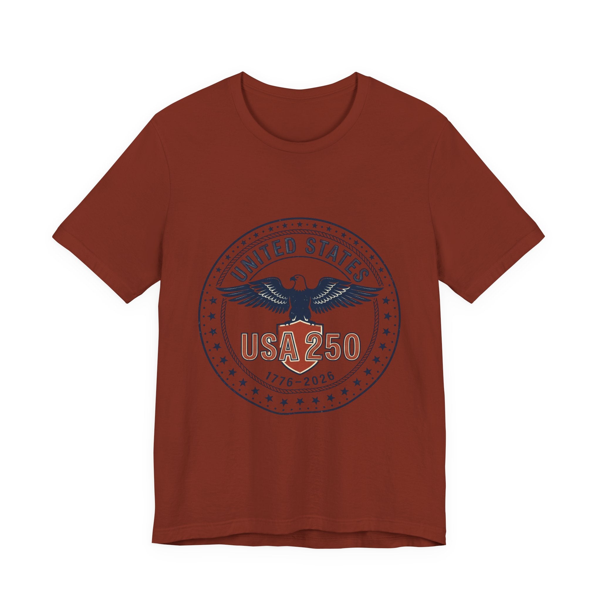 USA 250th Birthday Eagle Seal T-Shirt | 1776-2026 4th of July Patriotic Birthday