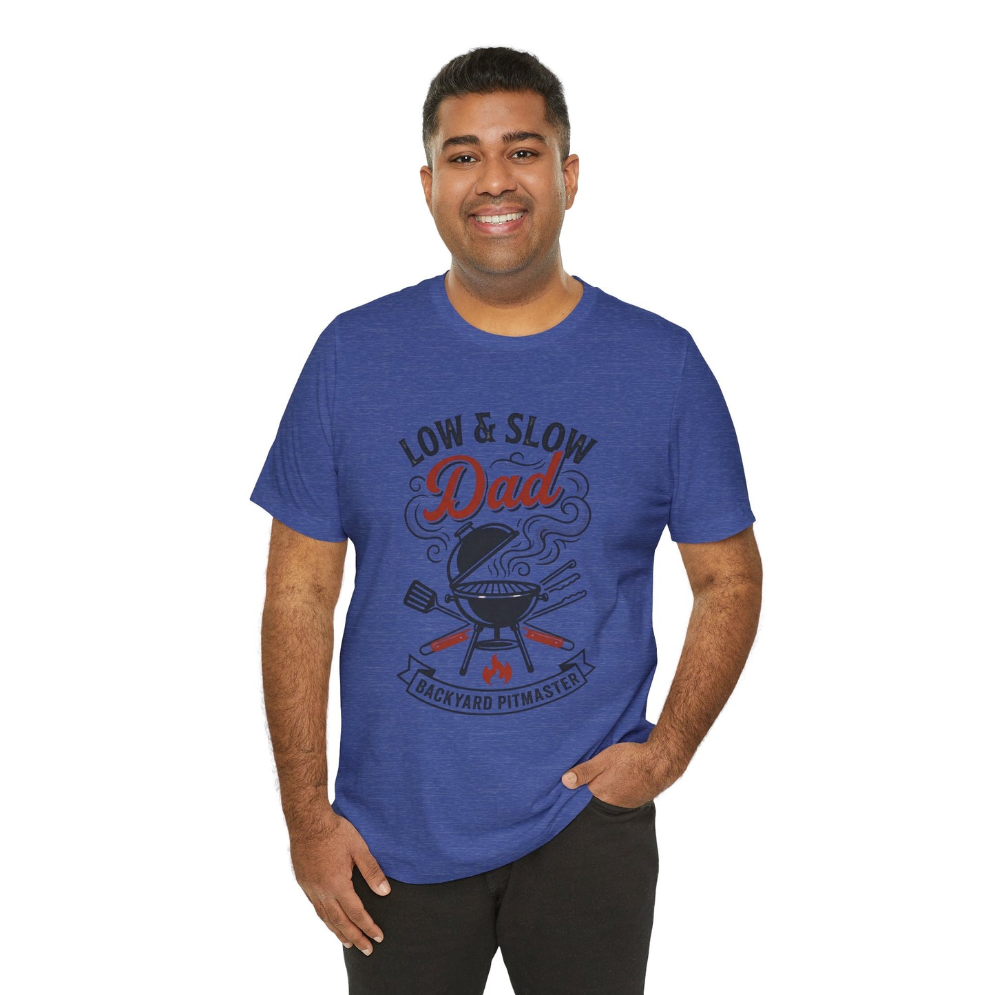 Low & Slow Dad Grill T-Shirt | Father’s Day BBQ Pitmaster Tee