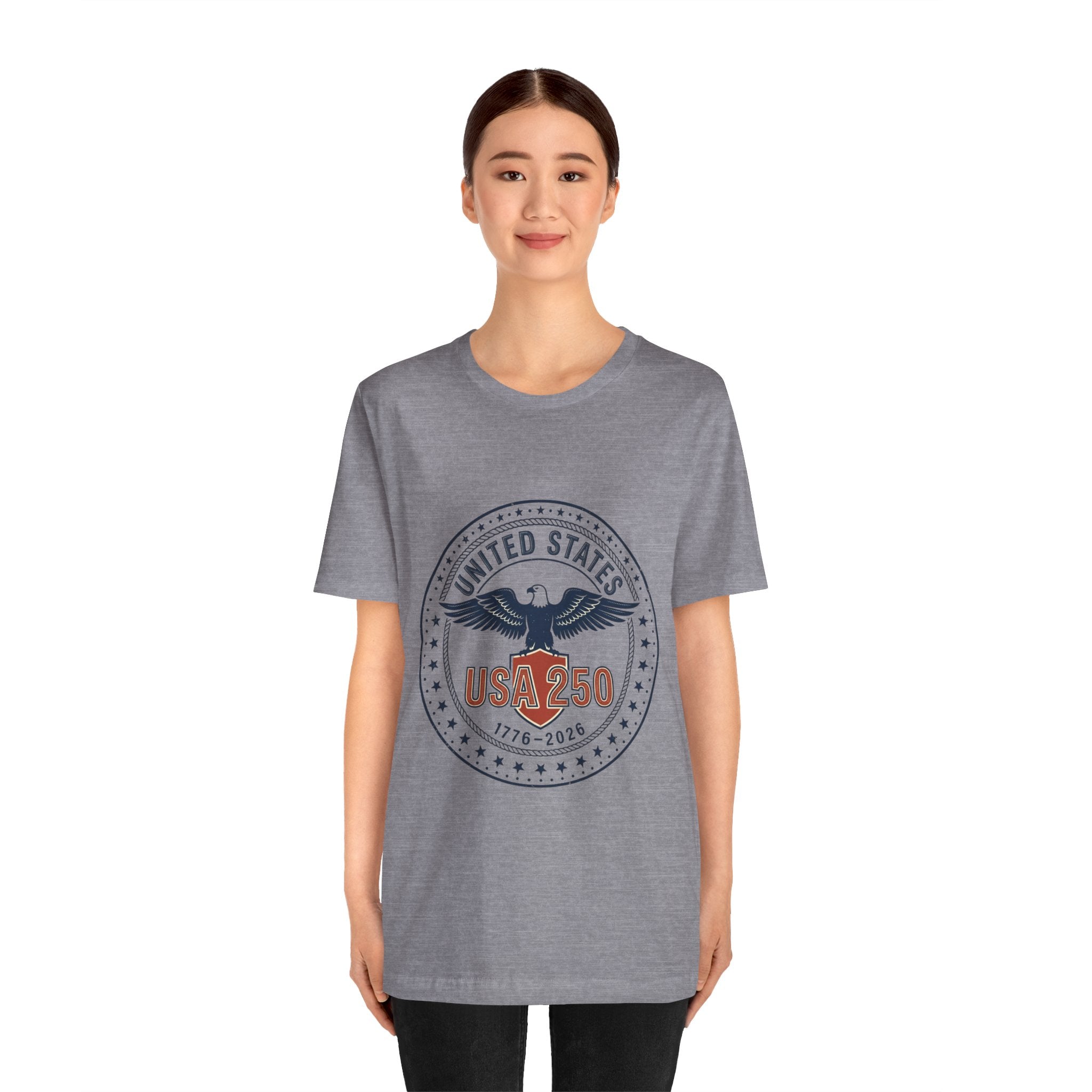 USA 250th Birthday Eagle Seal T-Shirt | 1776-2026 4th of July Patriotic Birthday