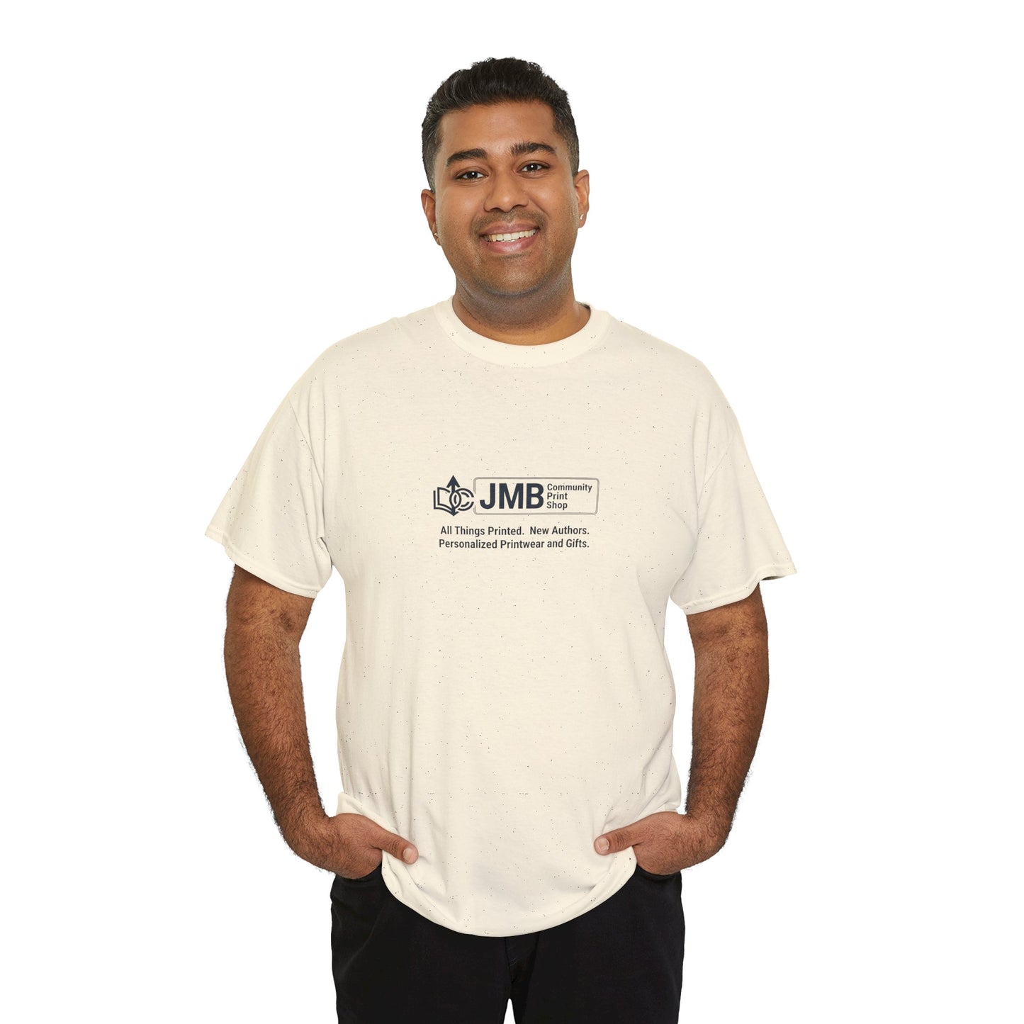 T-Shirt — Minimalist JMB Logo Tee (Small Chest Print)