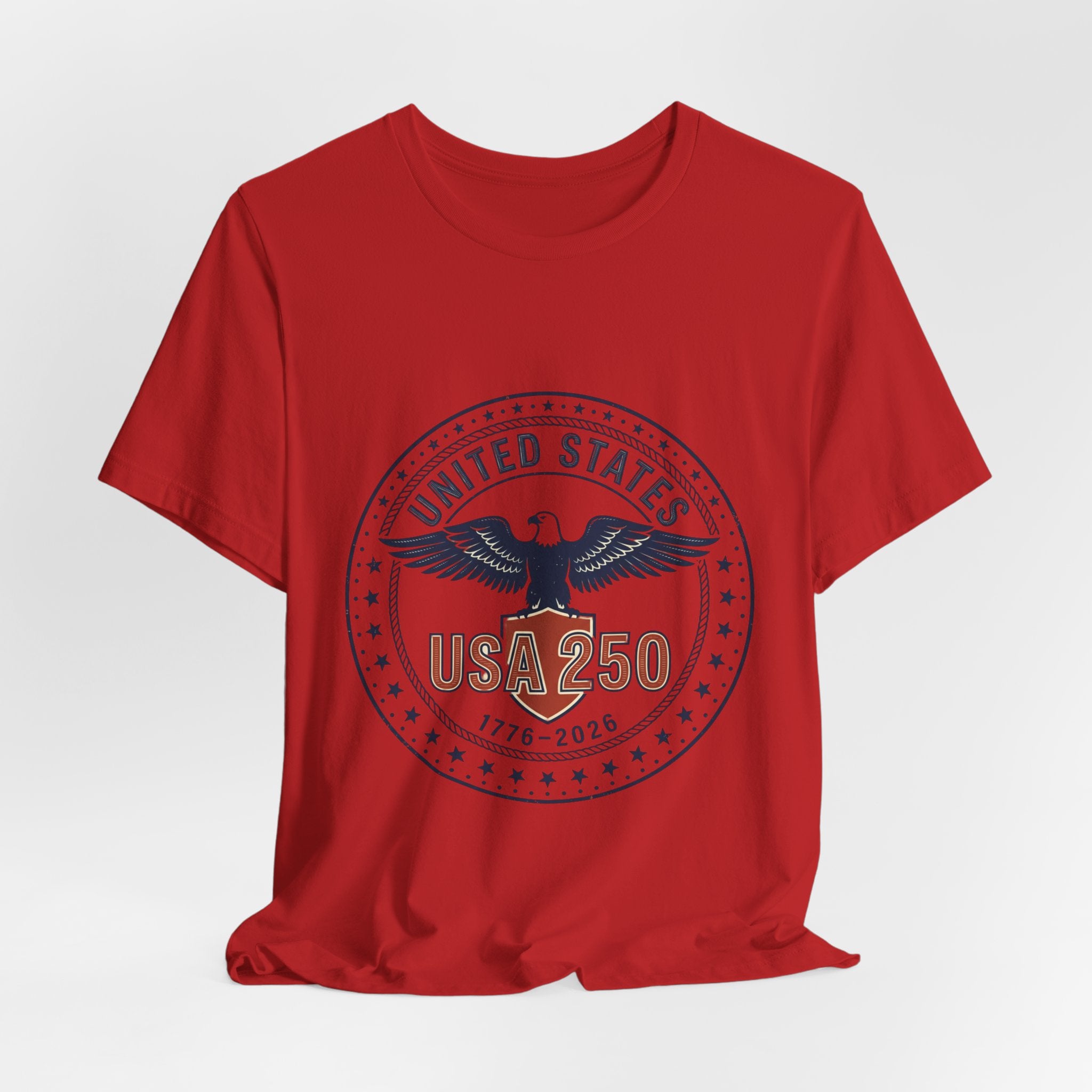 USA 250th Birthday Eagle Seal T-Shirt | 1776-2026 4th of July Patriotic Birthday