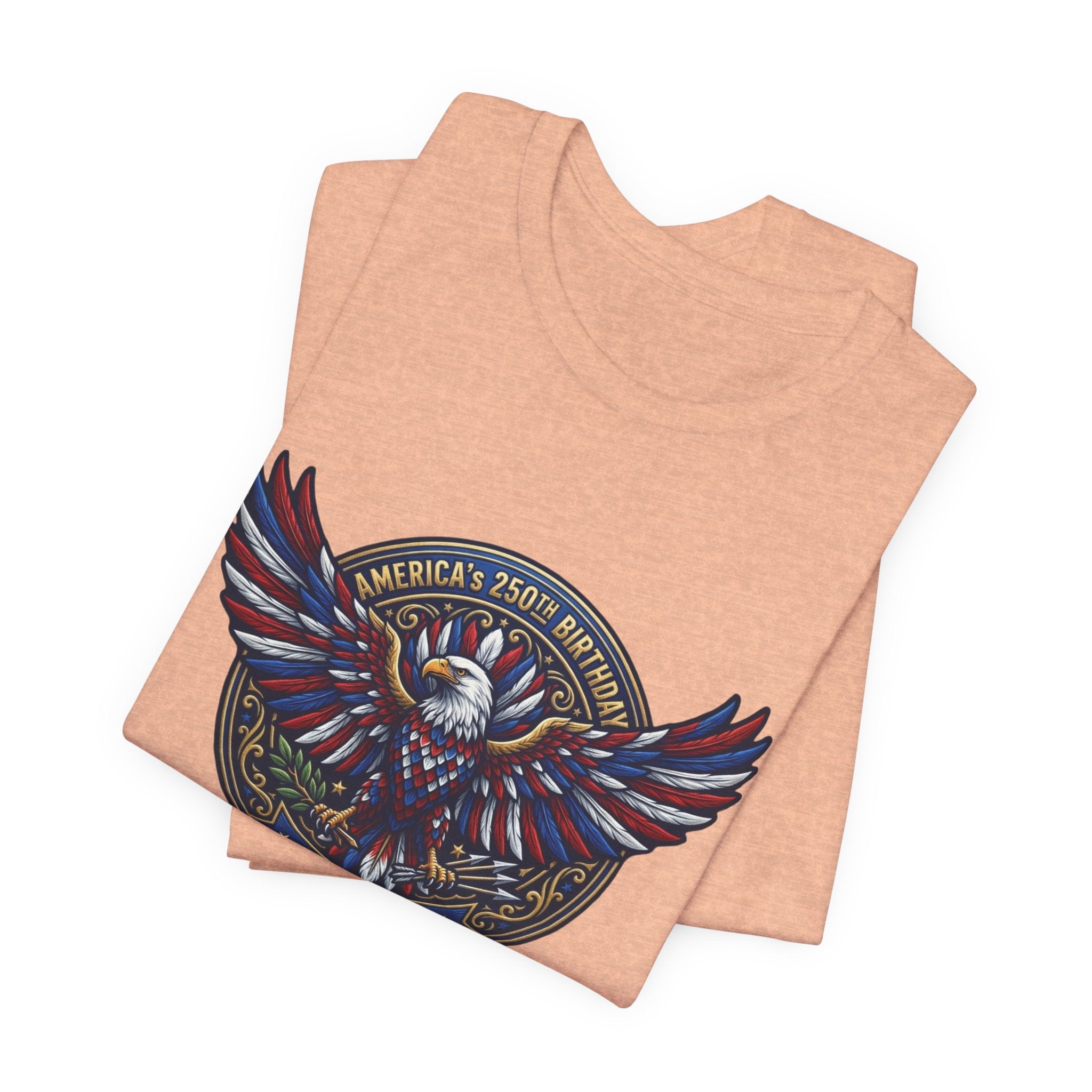 Patriotic Eagle America's 250th Birthday T-Shirt — 1776–2026 Commemorative Tee