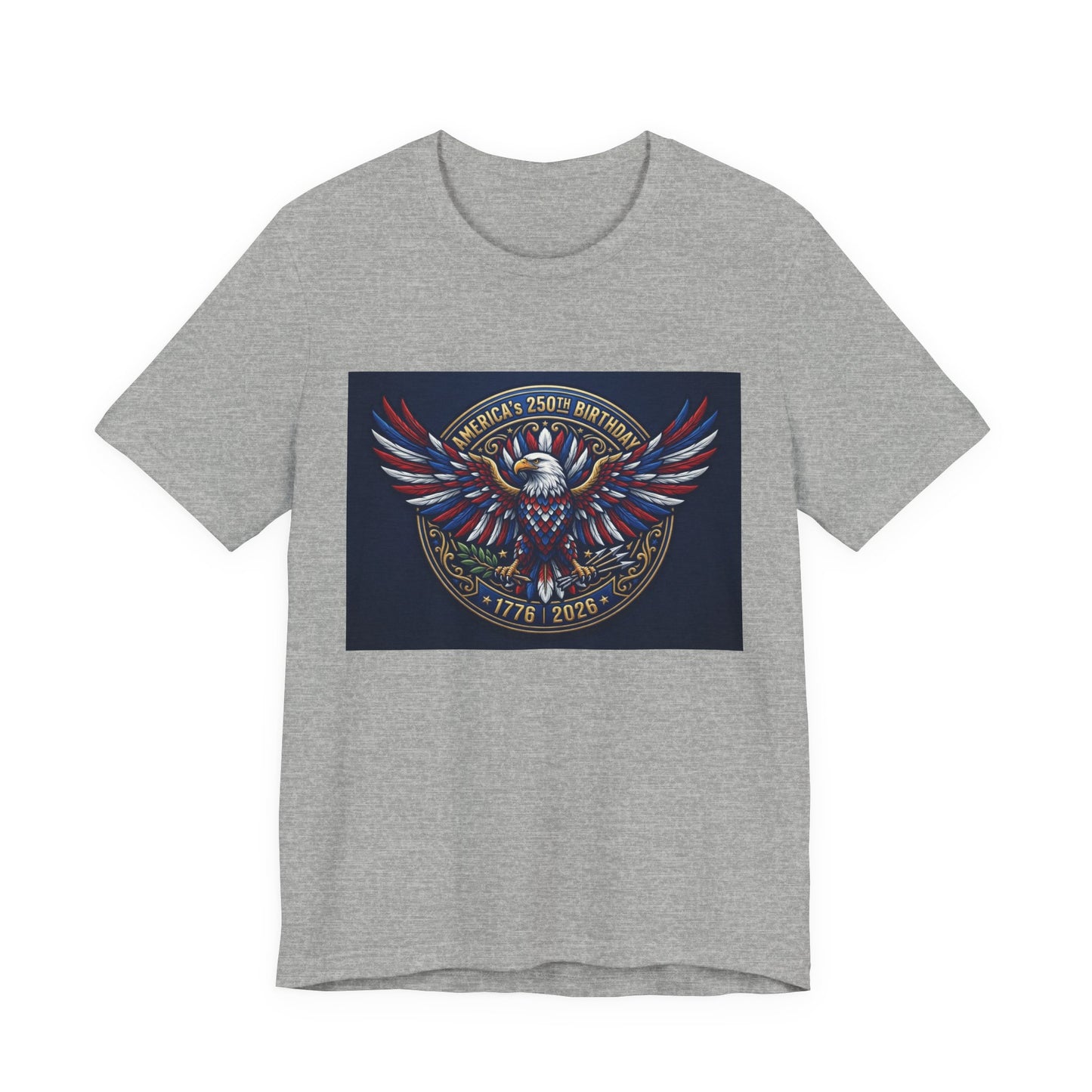 Patriotic Eagle 250th Anniversary T-Shirt — America 1776–2026 Commemorative Tee