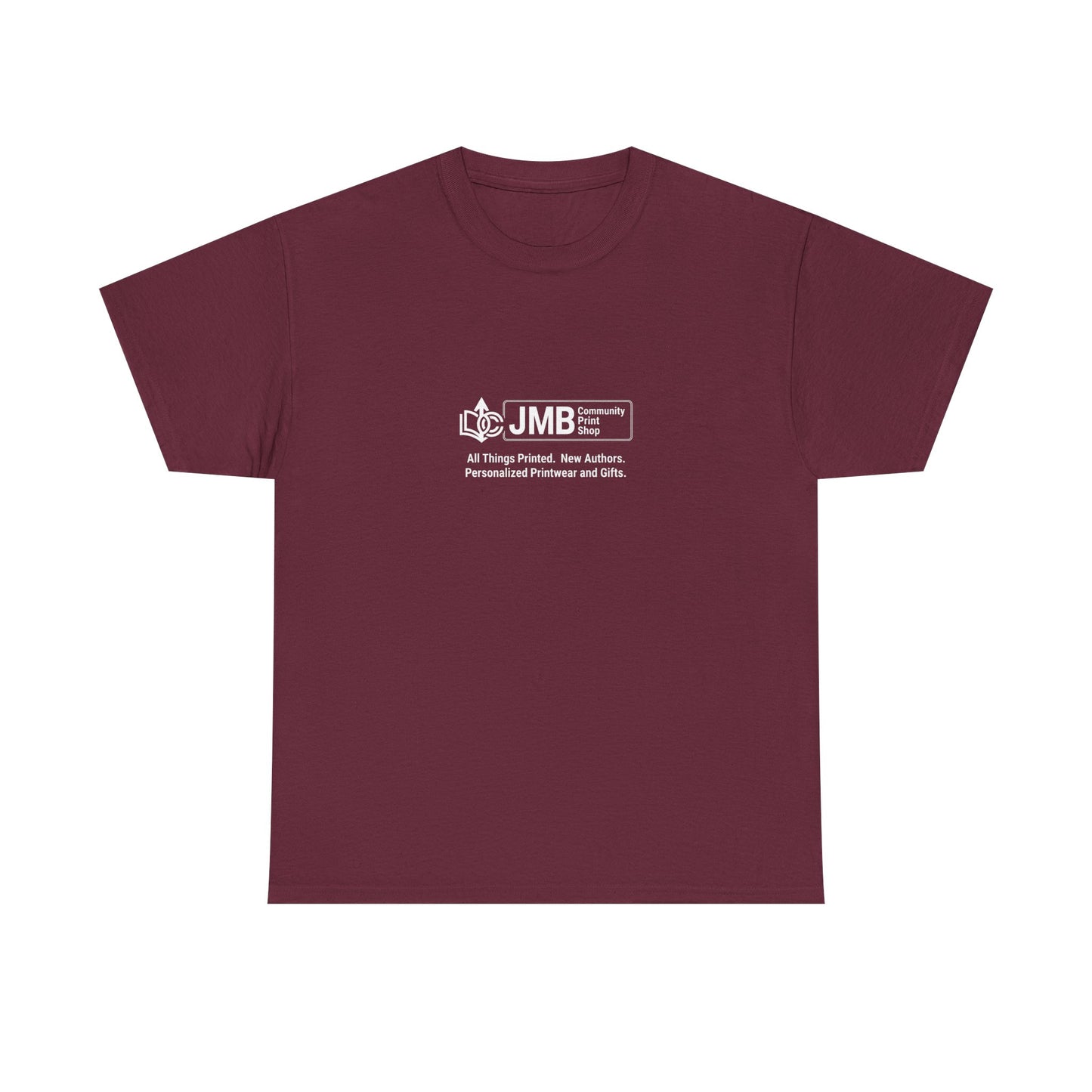 T-Shirt — Minimalist JMB Logo Tee (Small Chest Print)