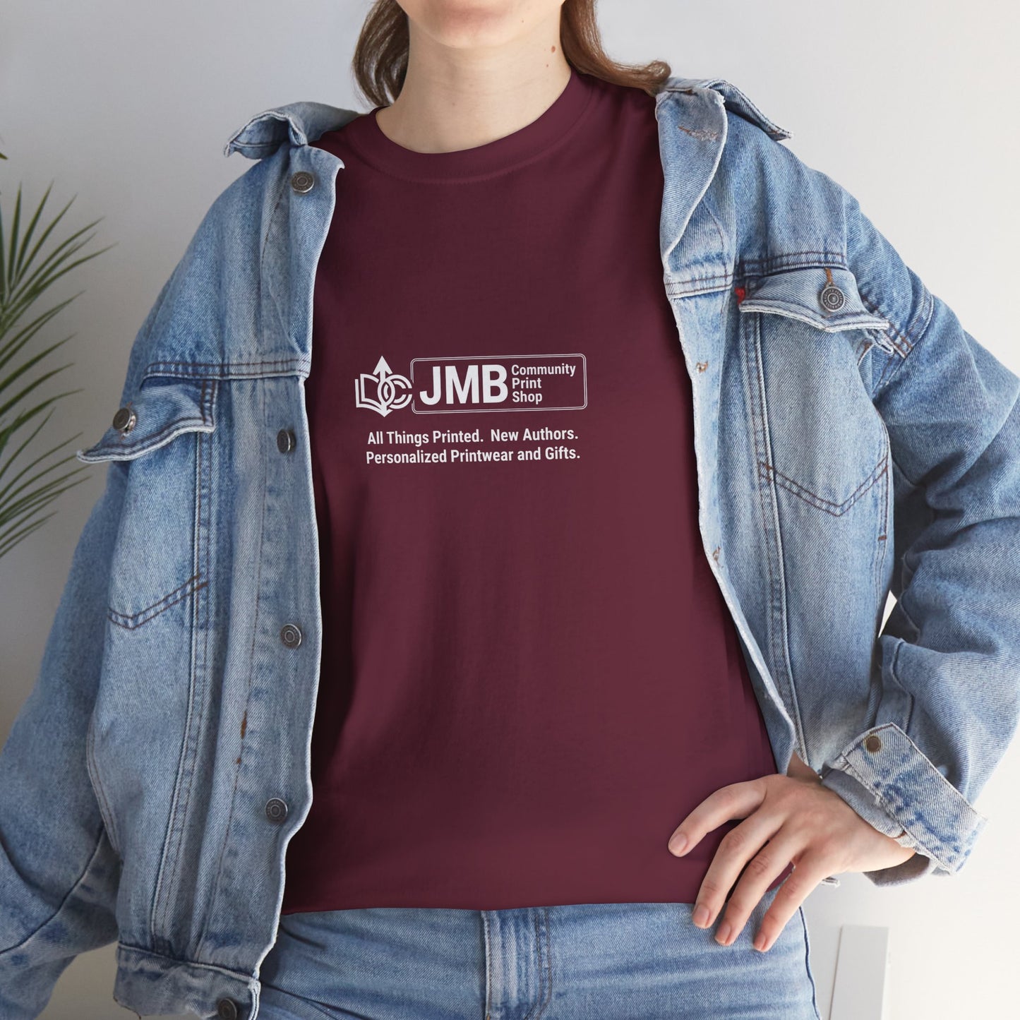 T-Shirt — Minimalist JMB Logo Tee (Small Chest Print)