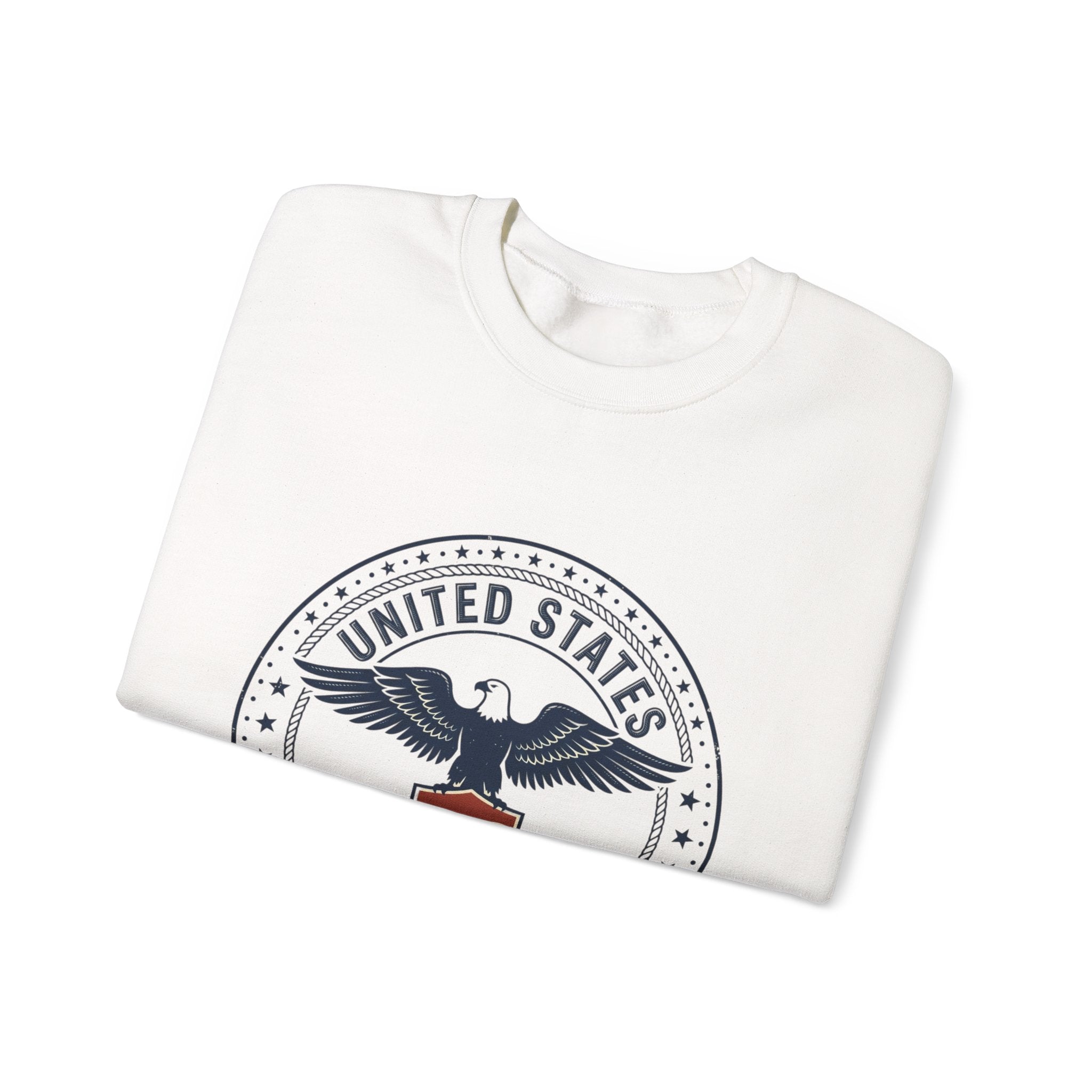 USA 250th Birthday Eagle Crest Crewneck Sweatshirt – United States 1776–2026 Design