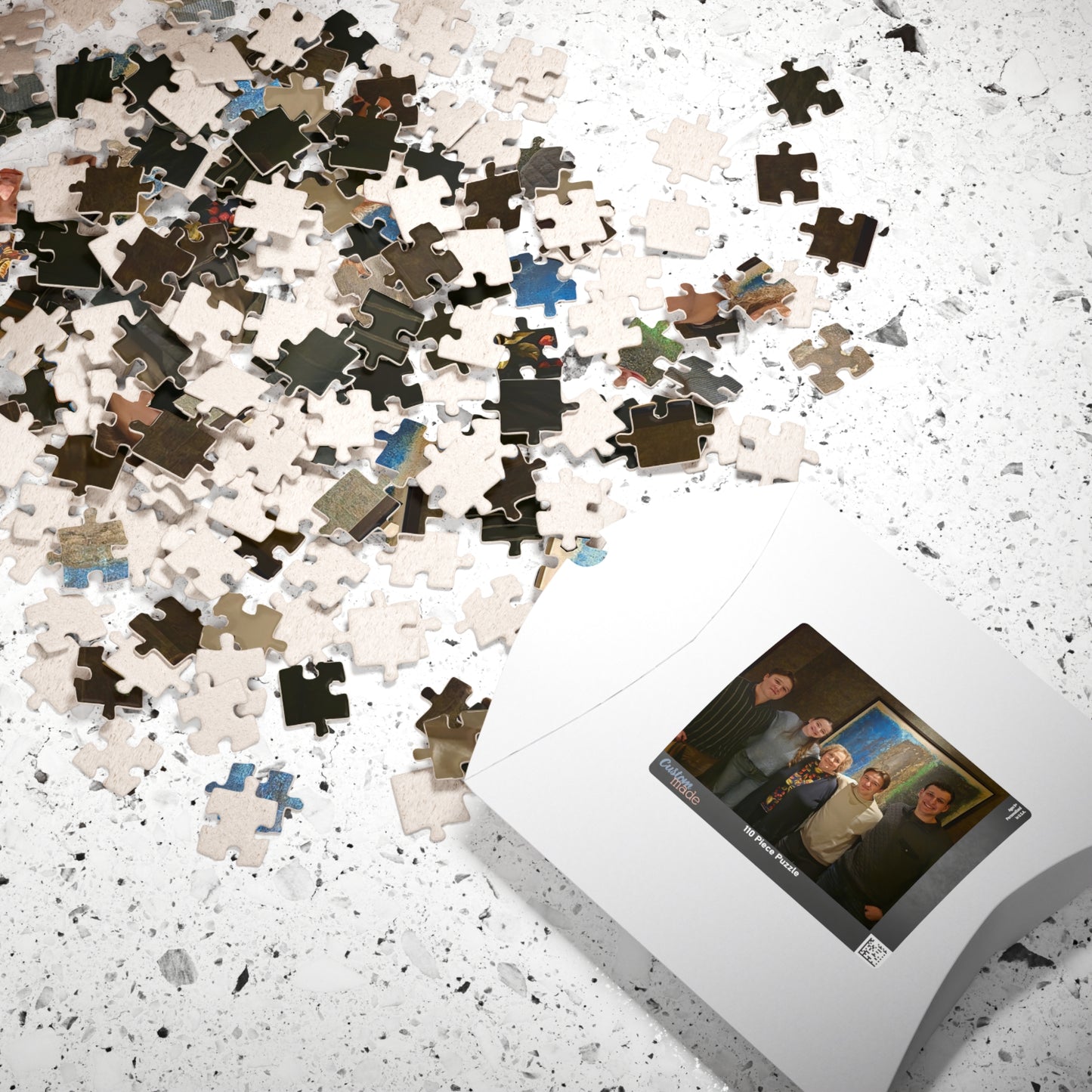 Custom Photo Family Puzzle — Personalized Jigsaw (110–1014 Pieces)