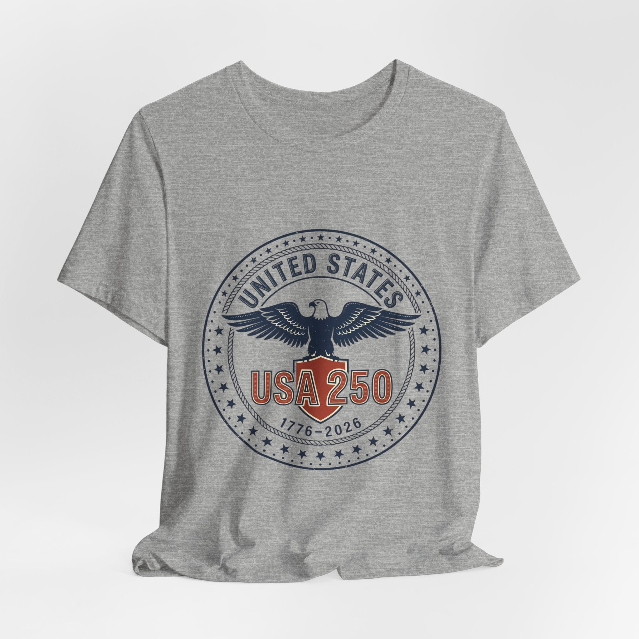 USA 250th Birthday Eagle Seal T-Shirt | 1776-2026 4th of July Patriotic Birthday