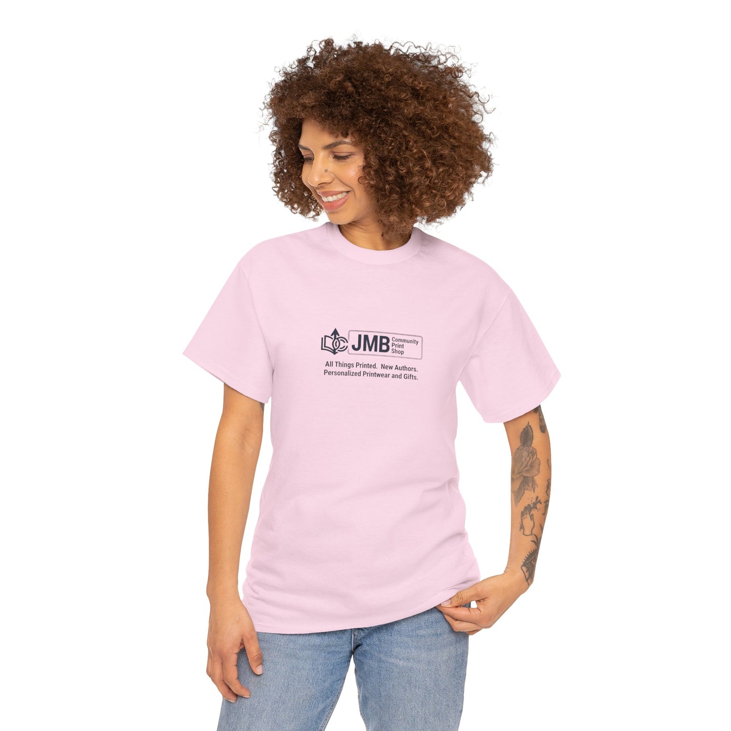 T-Shirt — Minimalist JMB Logo Tee (Small Chest Print)
