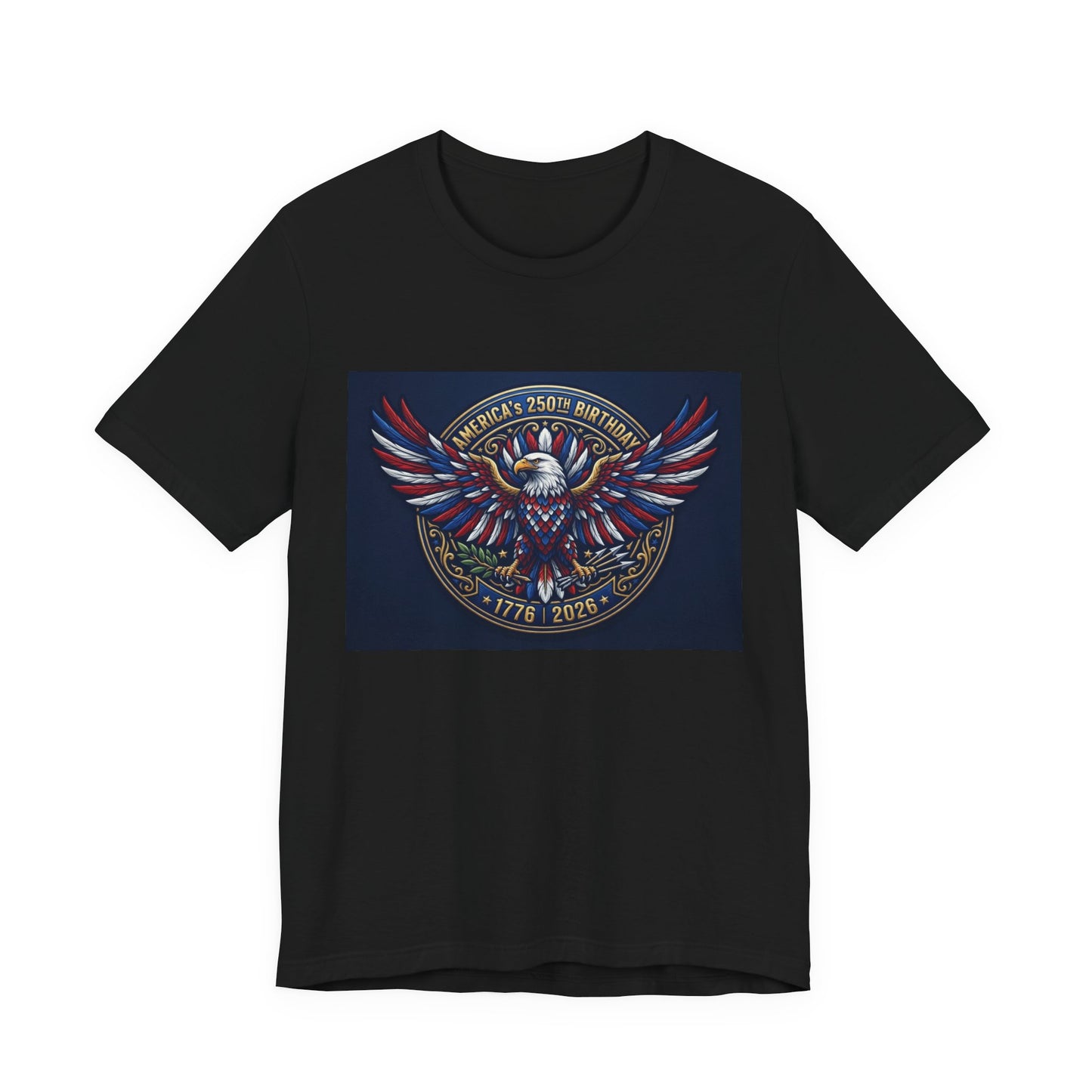 Patriotic Eagle 250th Anniversary T-Shirt — America 1776–2026 Commemorative Tee