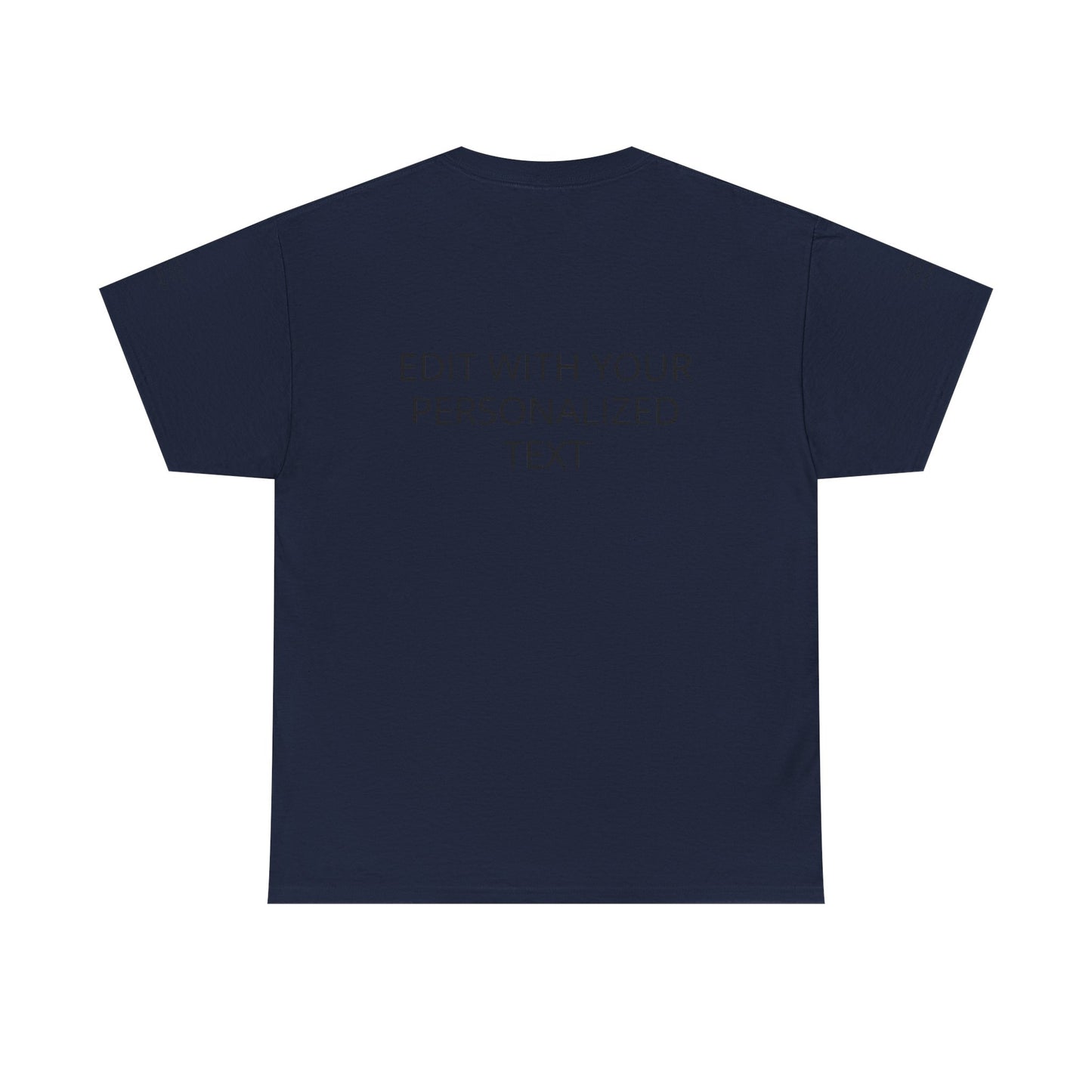 Fully Customizable Multi-Photo T-Shirt – Personalized Text & Image 5-Zone Tee