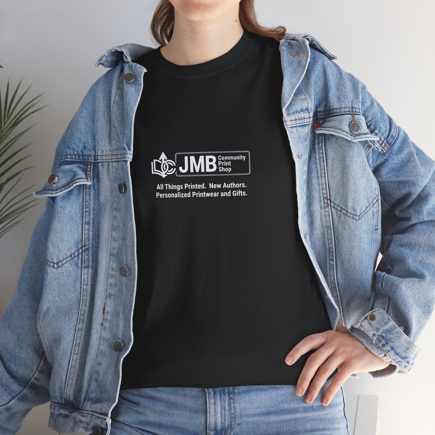T-Shirt — Minimalist JMB Logo Tee (Small Chest Print)