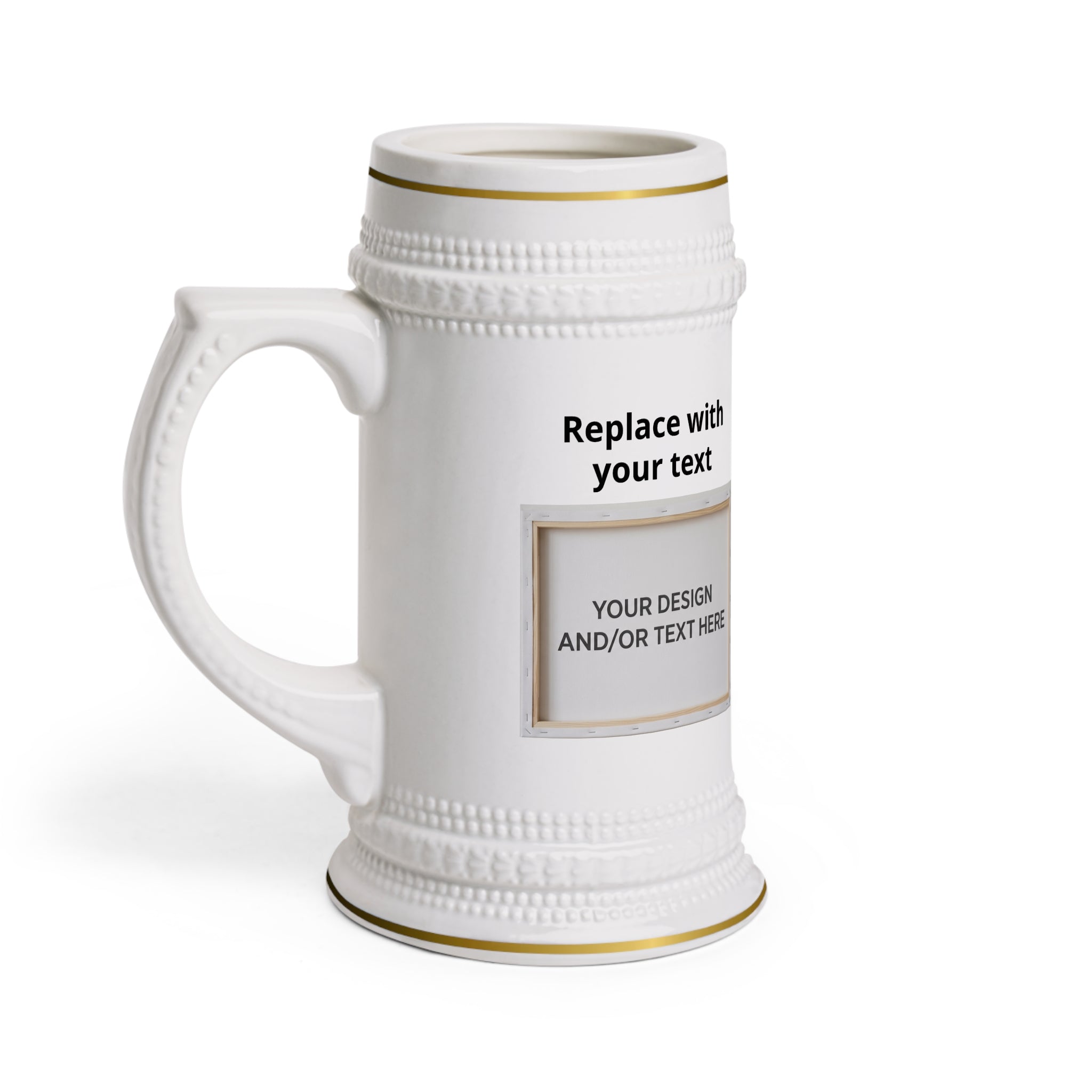 Design Your Way! Classic Beer Stein Mug – Vintage Bierkrug