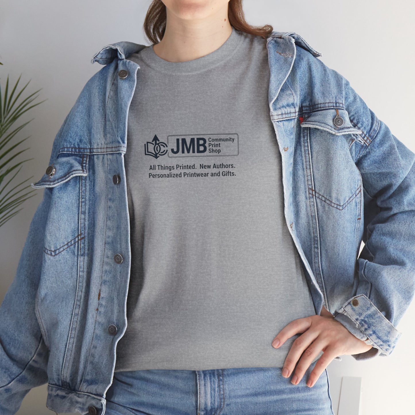 T-Shirt — Minimalist JMB Logo Tee (Small Chest Print)