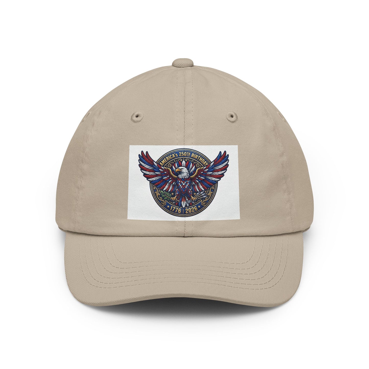 Dad Hat - 'America's 250th Birthday' Embroidered Patriotic Cap
