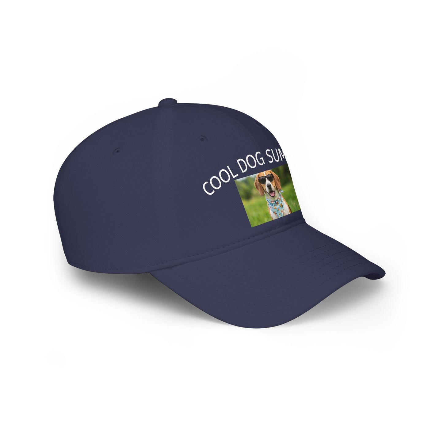 Design your way! Personalized Photo Baseball Cap — Custom Pet Image Low-Profile Hat