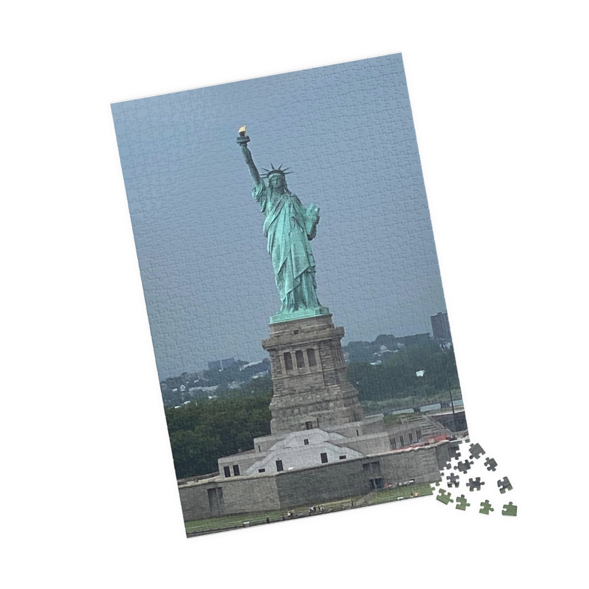 Statue of Liberty Jigsaw Puzzle - New York Landmark Puzzle (110/252/520/1014 pcs)
